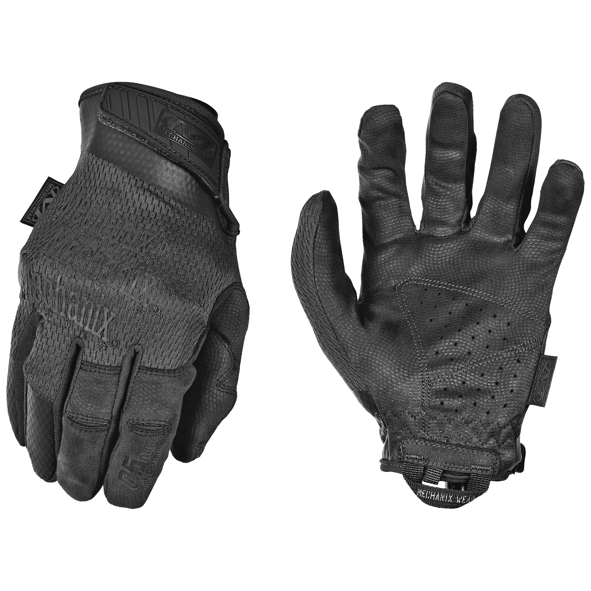 Mechanix Wear Specialty 0.5mm Covert AX-Suede Gloves Small – Black