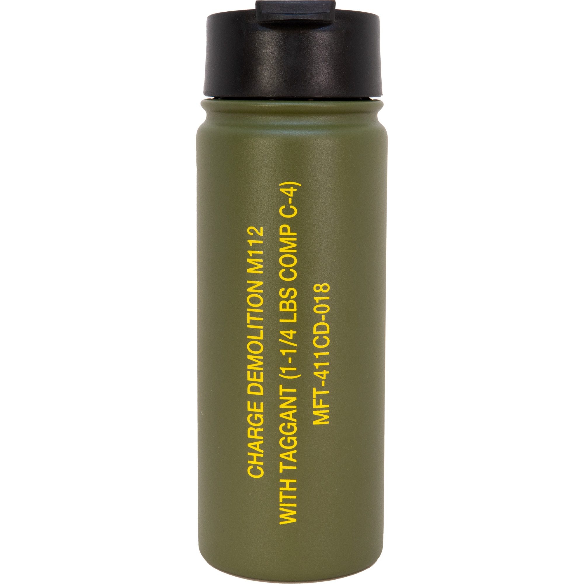 Mission First Tactical (MFT) M112 Demo Charge Drinkware 16 oz – Green