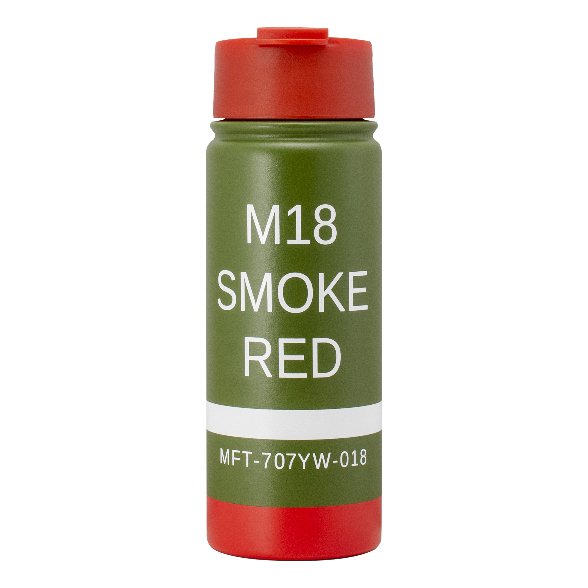 Mission First Tactical (MFT) M18 Red Smoke Drinkware 16 oz – Green