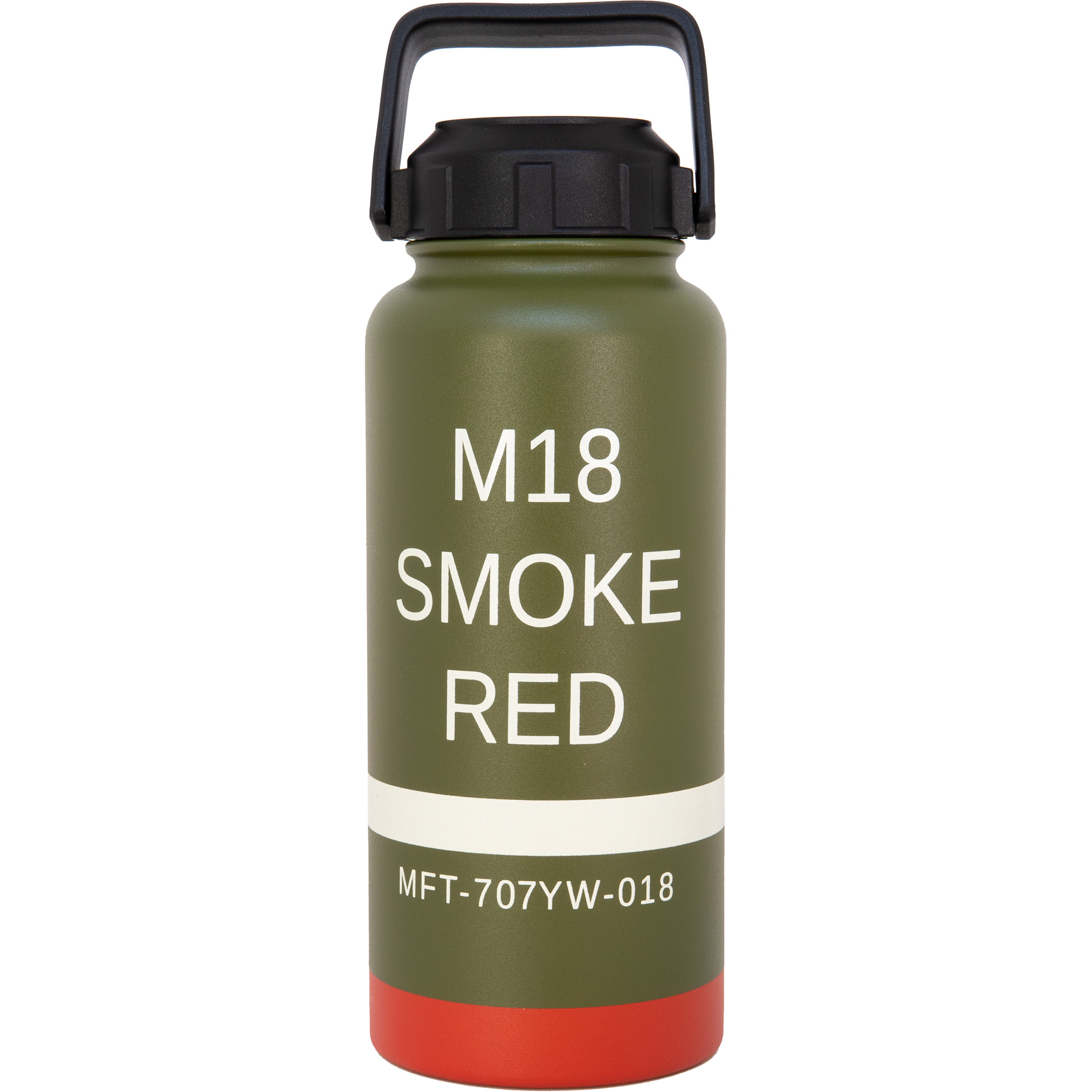 Mission First Tactical (MFT) M18 Red Smoke Drinkware 32oz – Green