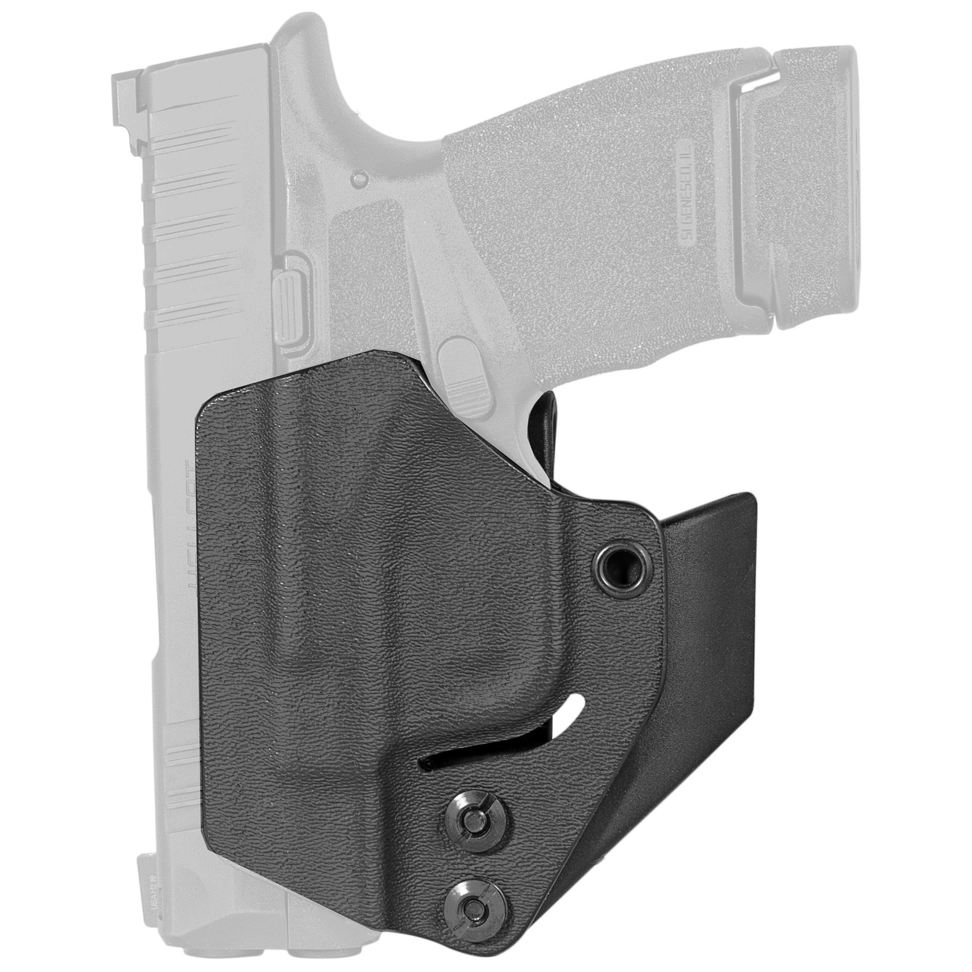 Mission First Tactical (MFT) Springfield Hellcat Minimalist Ambidextrous Kydex Inside Waistband Holster – Black