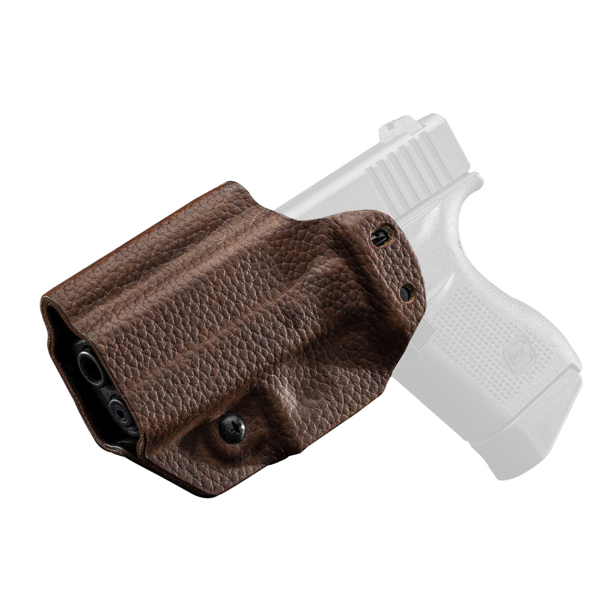 Mission First Tactical (MFT) Glock 43/43X Hybrid Holster Ambidextrous Kydex Inside Waistband Holster – Brown