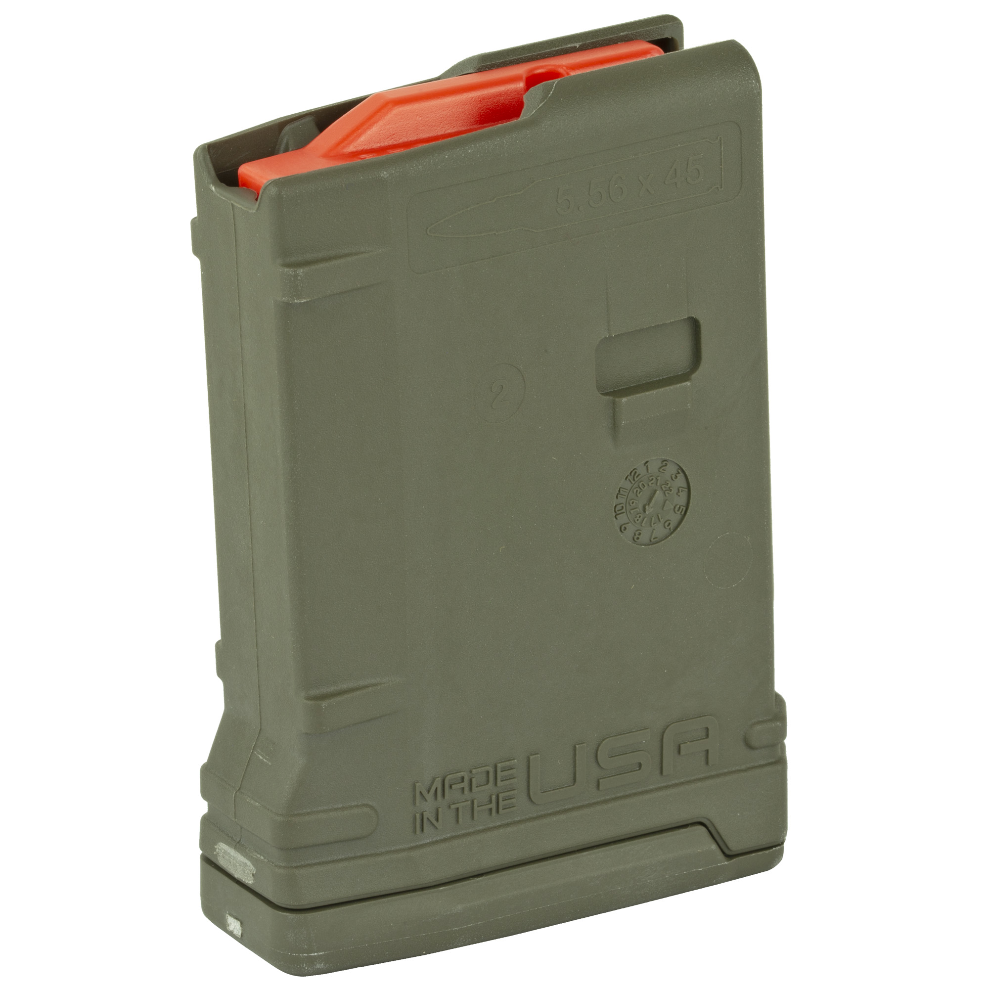 Amend2 AR-15 5.56 NATO Magazine 10rd – Olive Drab Green