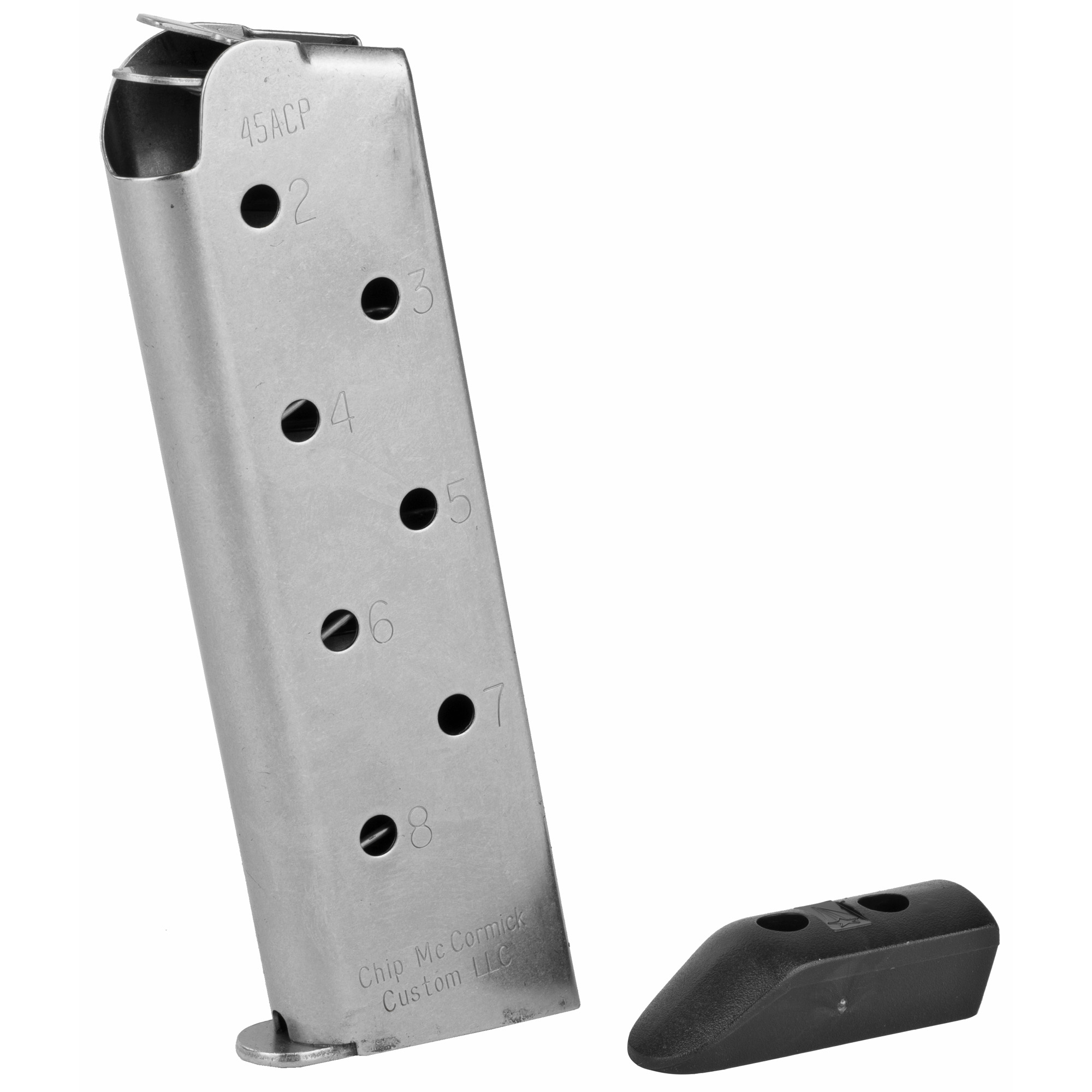 CMC Products1911 Match Grade 45 ACP Magazine 8rd – Silver