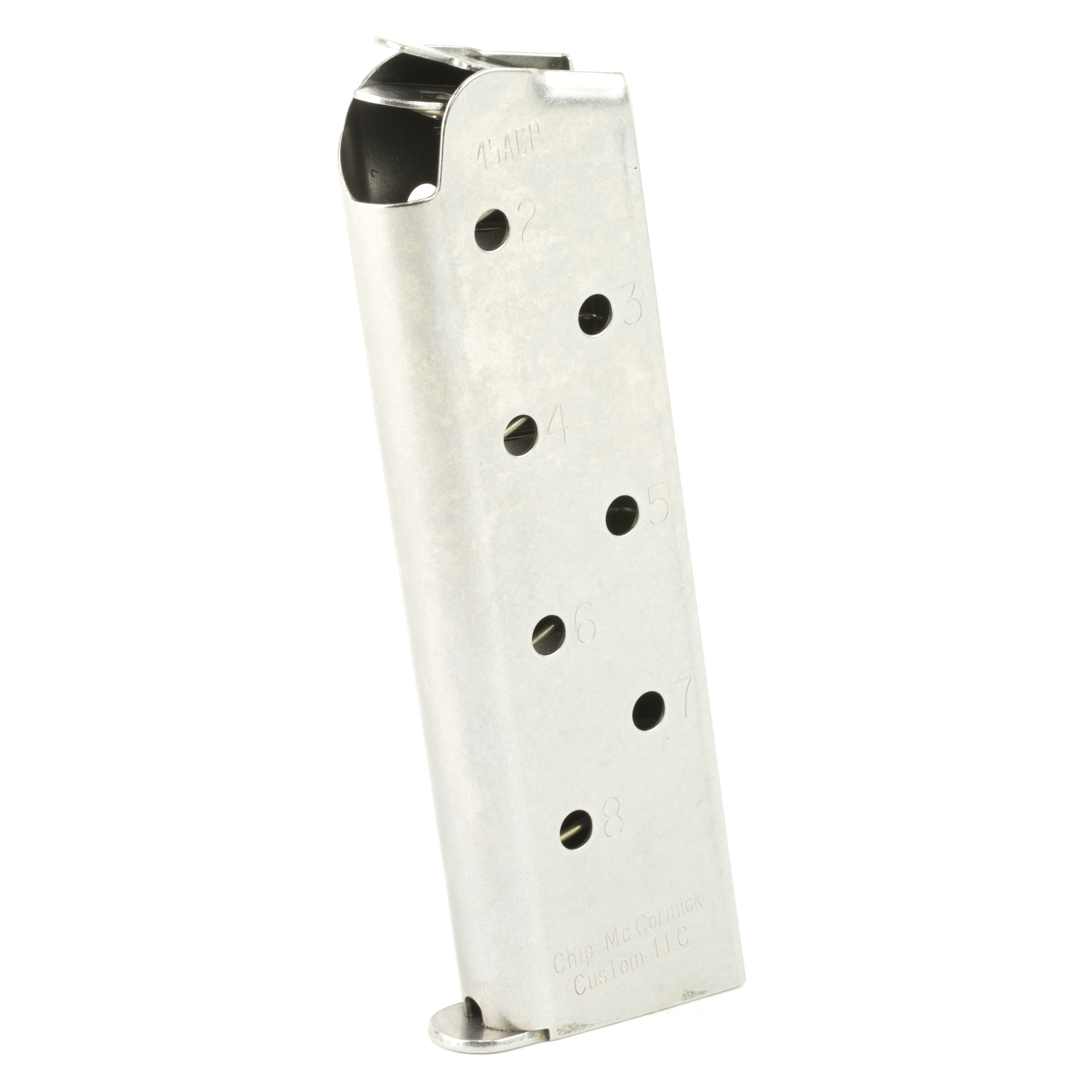 CMC Products1911 Match Grade 45 ACP Magazine 8rd – Silver