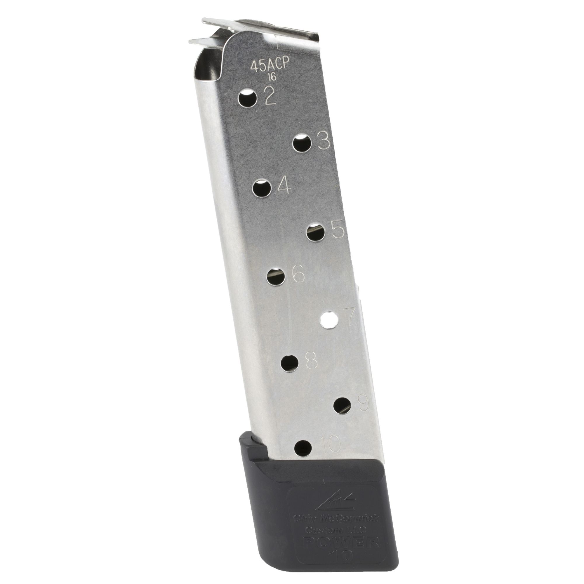 CMC Products1911 Power 45 ACP Magazine 10rd – Silver