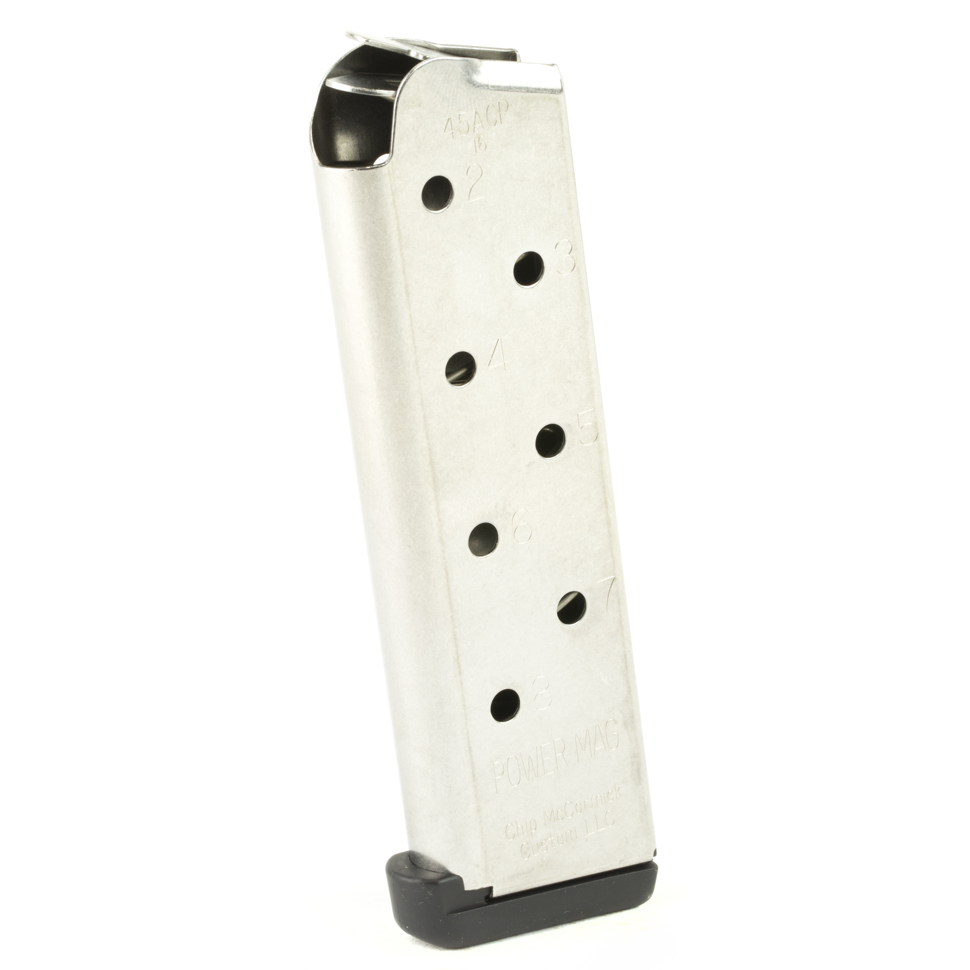 CMC Products1911 Power 45 ACP Magazine 8rd – Silver