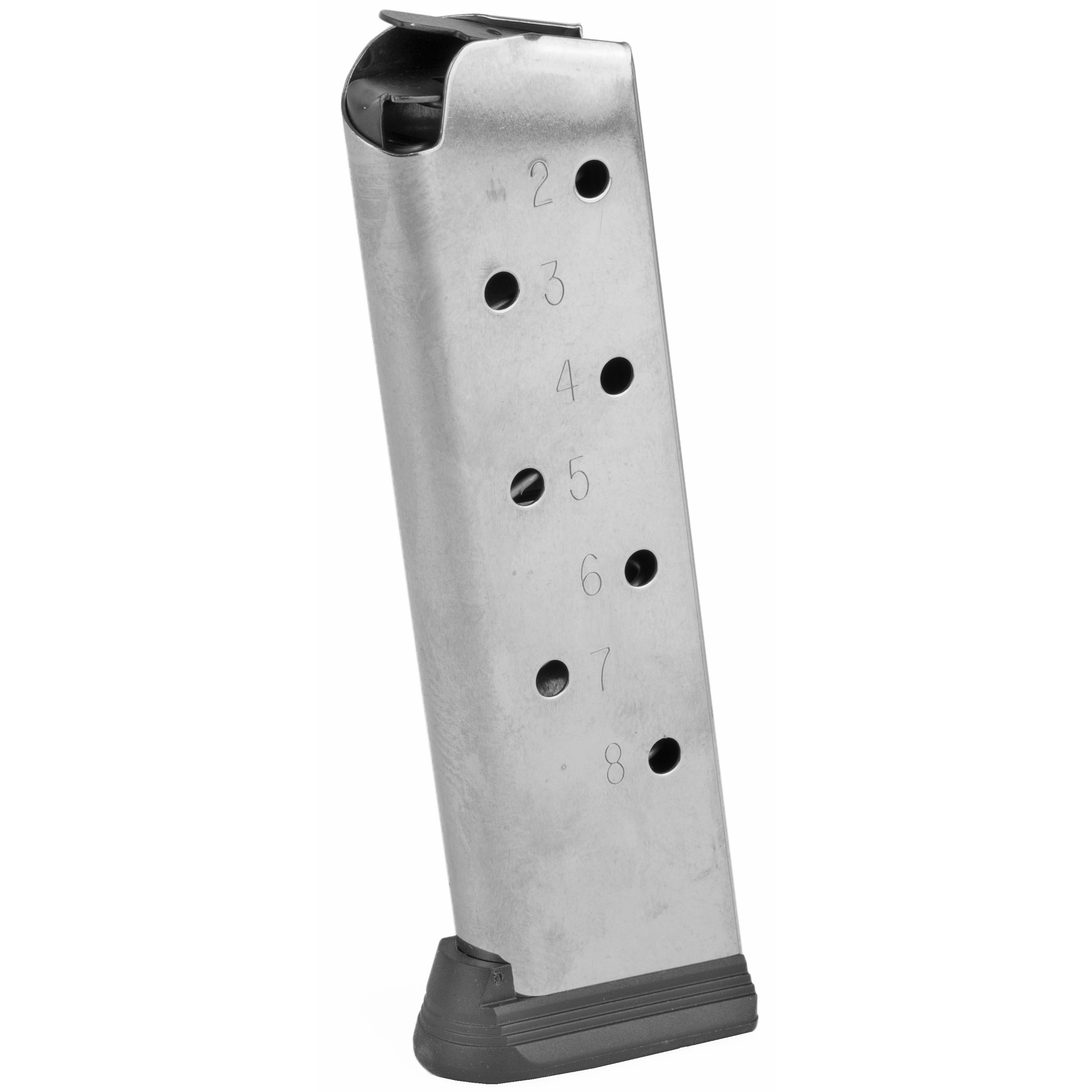 Colt Government/Gold Cup/Commander 45 ACP Magazine 8rd – Silver