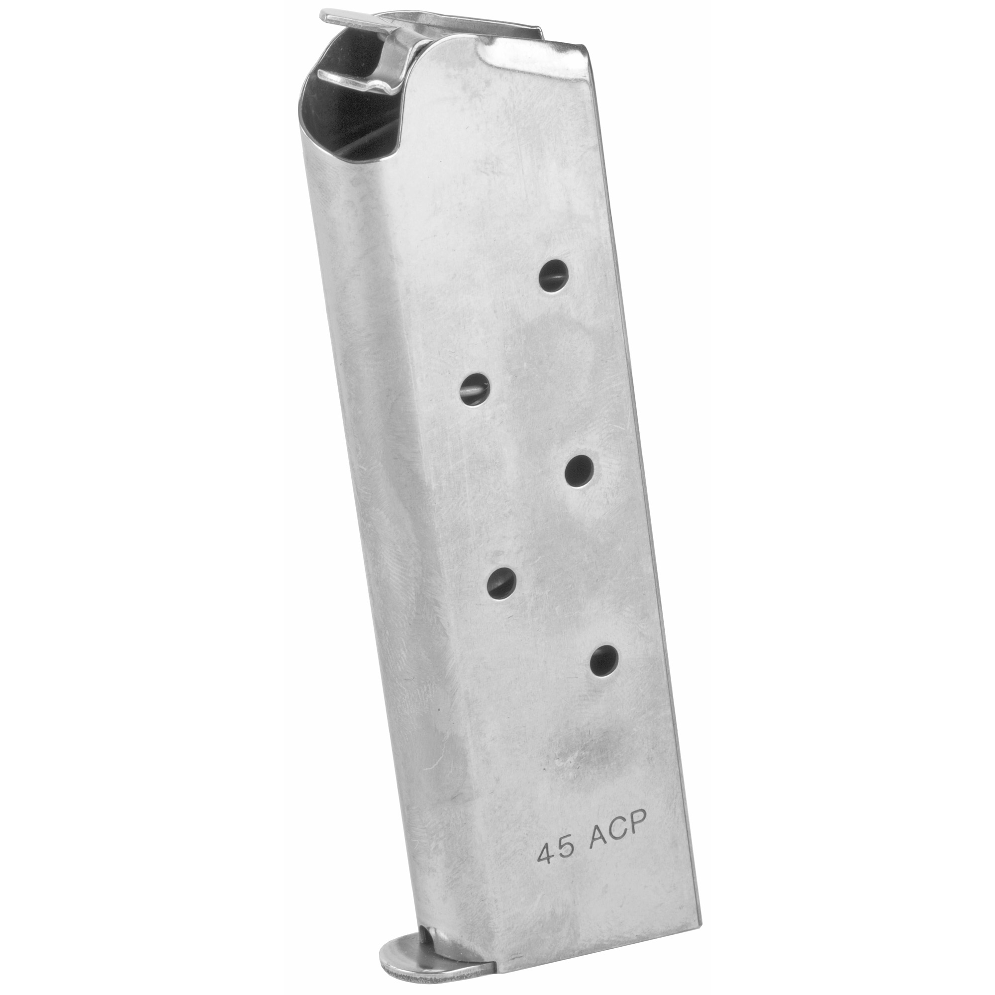 Colt Government/Gold Cup/Commander/Double Eagle 45 ACP Magazine 7rd – Silver