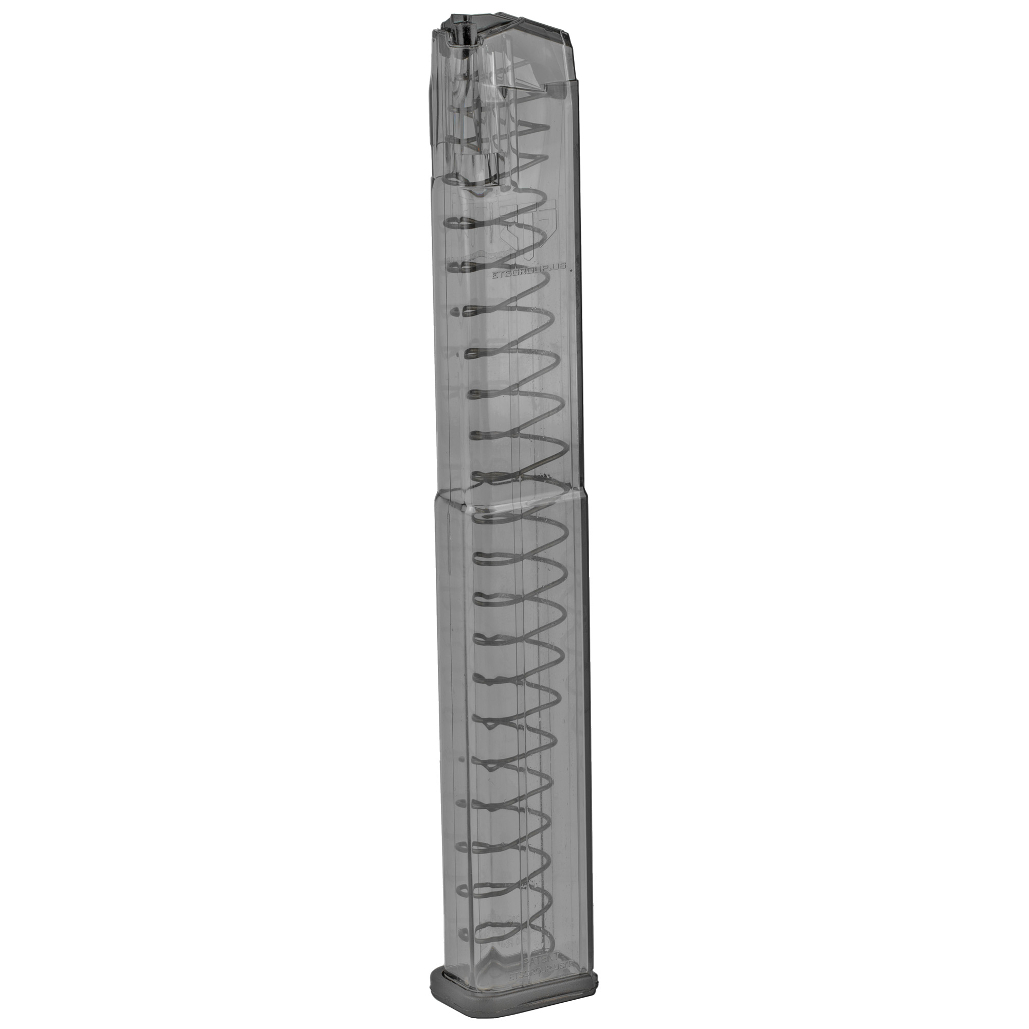 ETS Glock 17/19/26 9mm Magazine 40rd – Clear