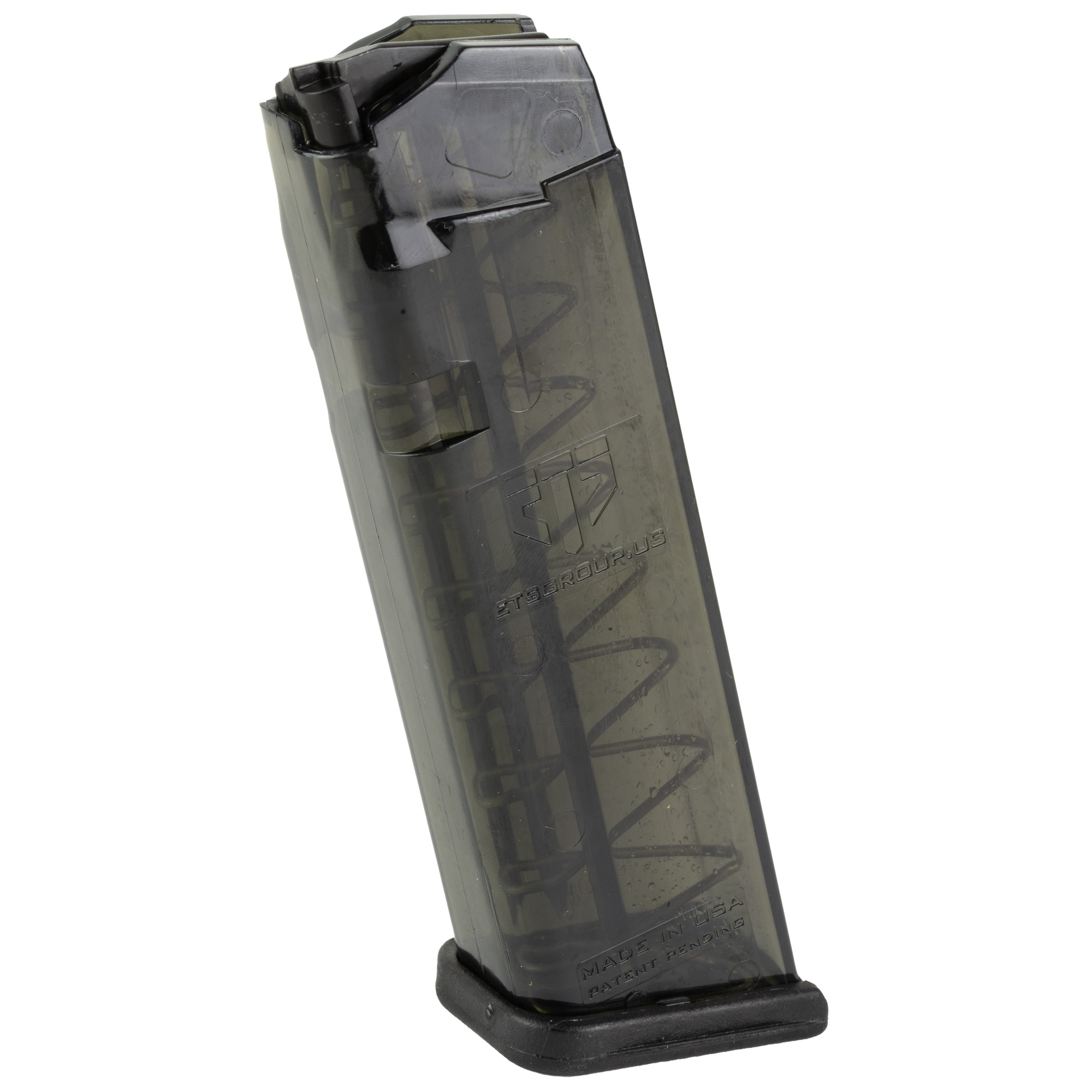 ETS Glock 17/19/26 9mm Magazine 10rd – Carbon Smoke