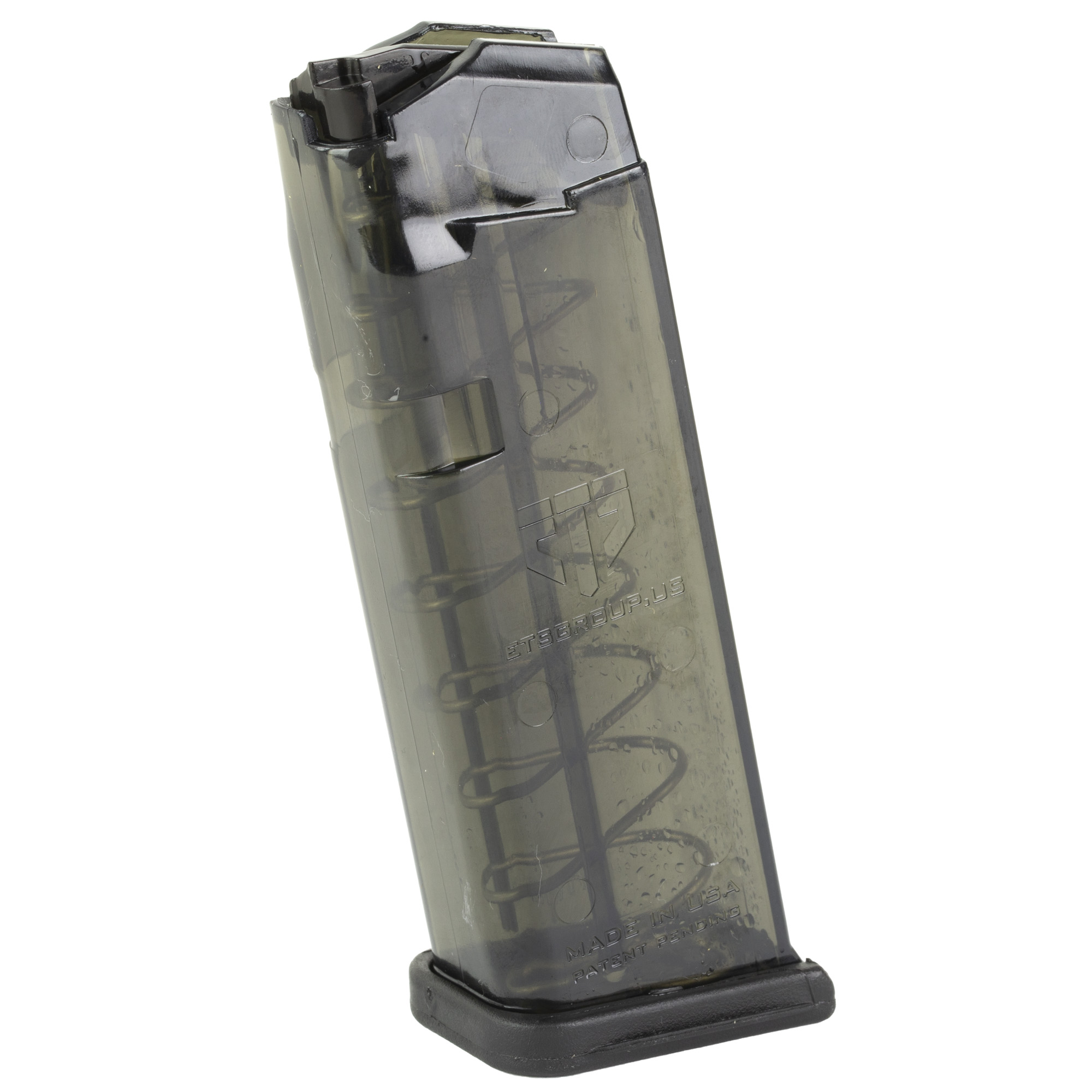 ETS Glock 19/26 9mm Magazine 10rd – Carbon Smoke