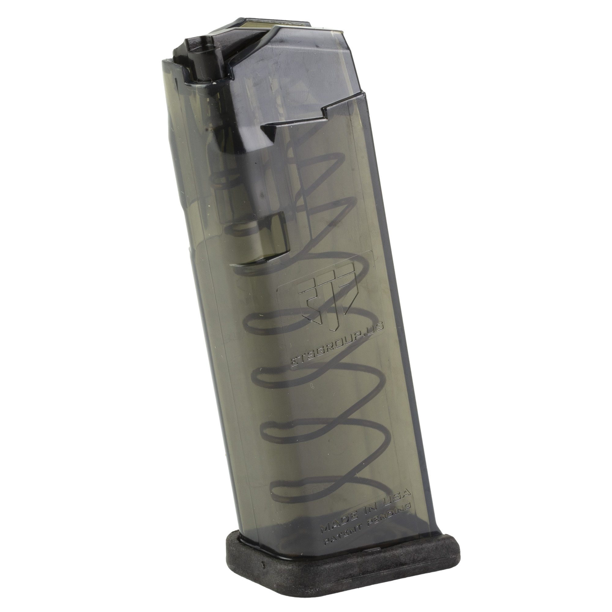 ETS Glock 19/26 9mm Magazine 15rd – Carbon Smoke