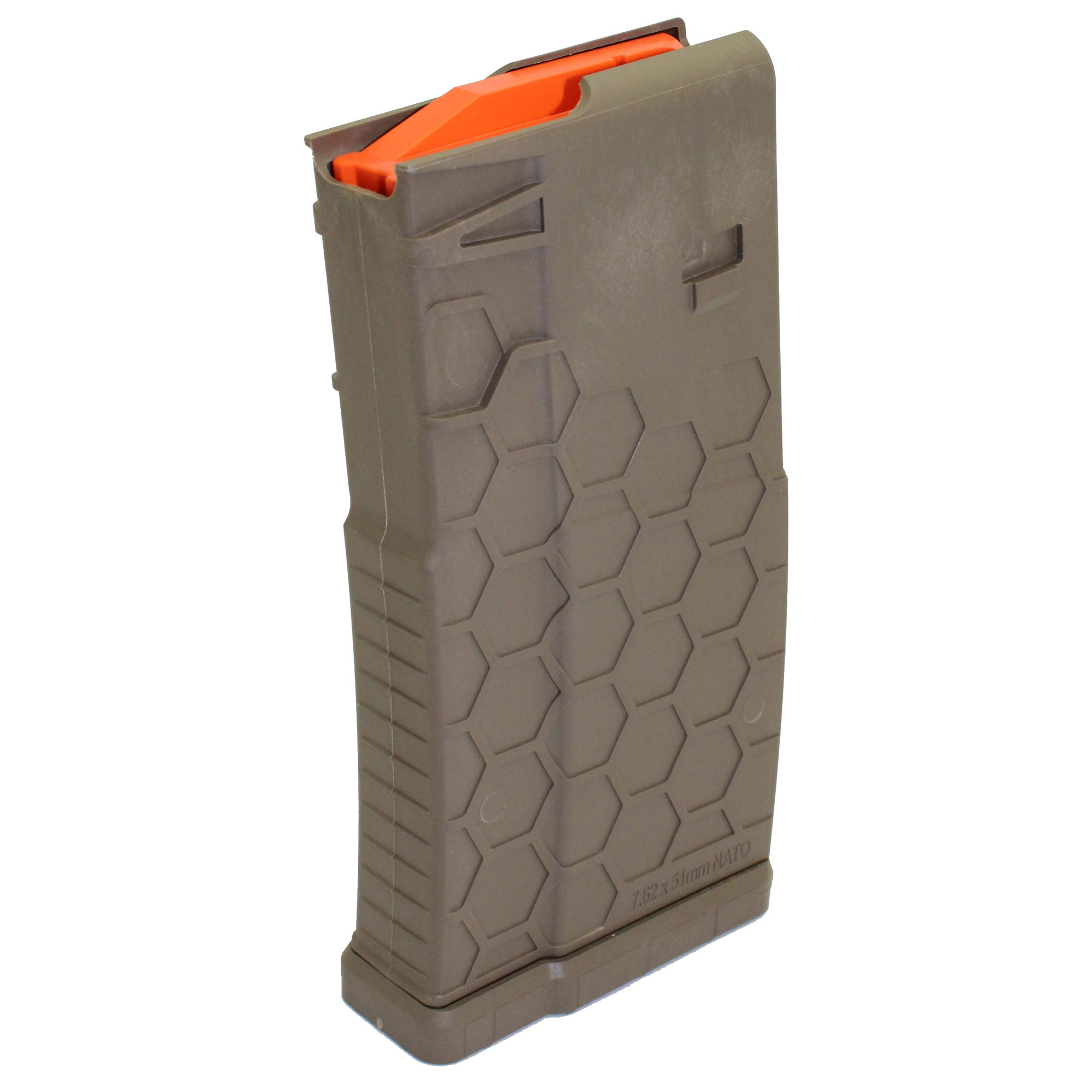 HEXMAG DPMS/SR25/LaRue OBR 308 Winchester Magazine 10rd – Flat Dark Earth