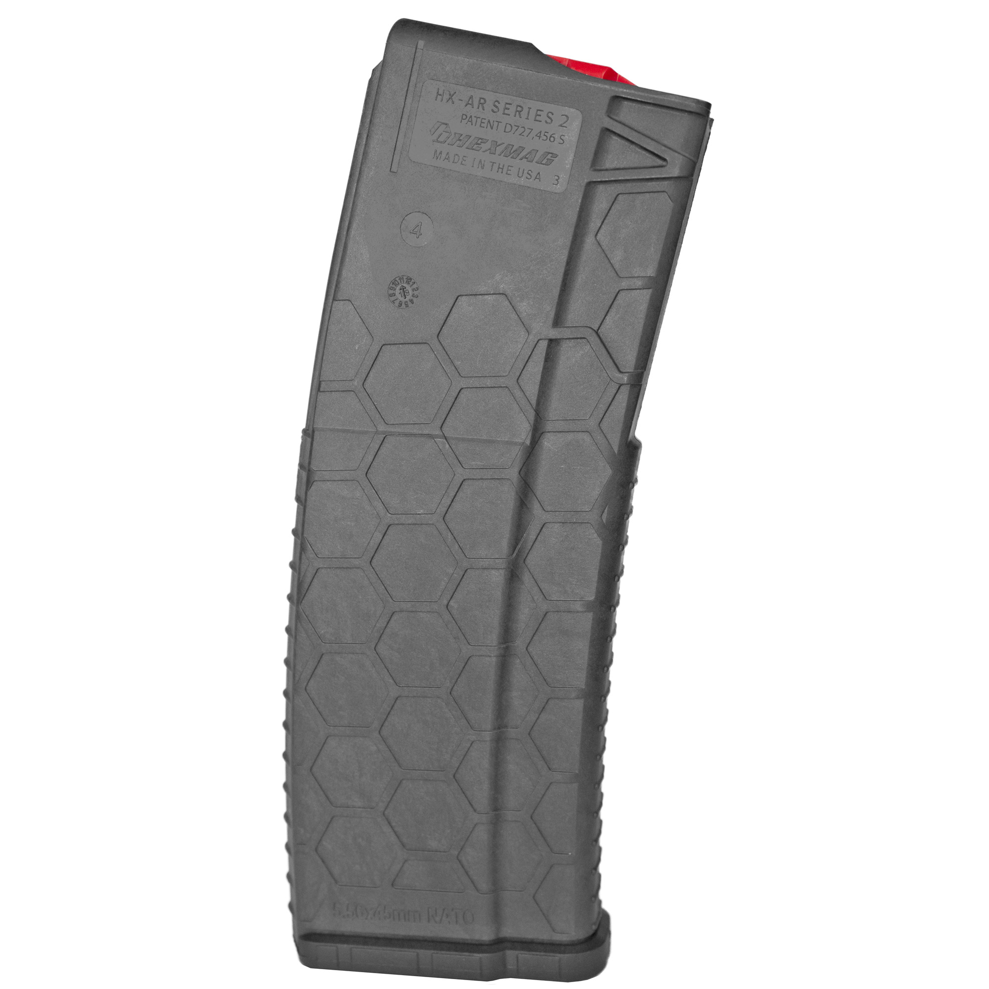 HEXMAG AR-15 Carbon Fiber 5.56 NATO Magazine 30rd – Gray