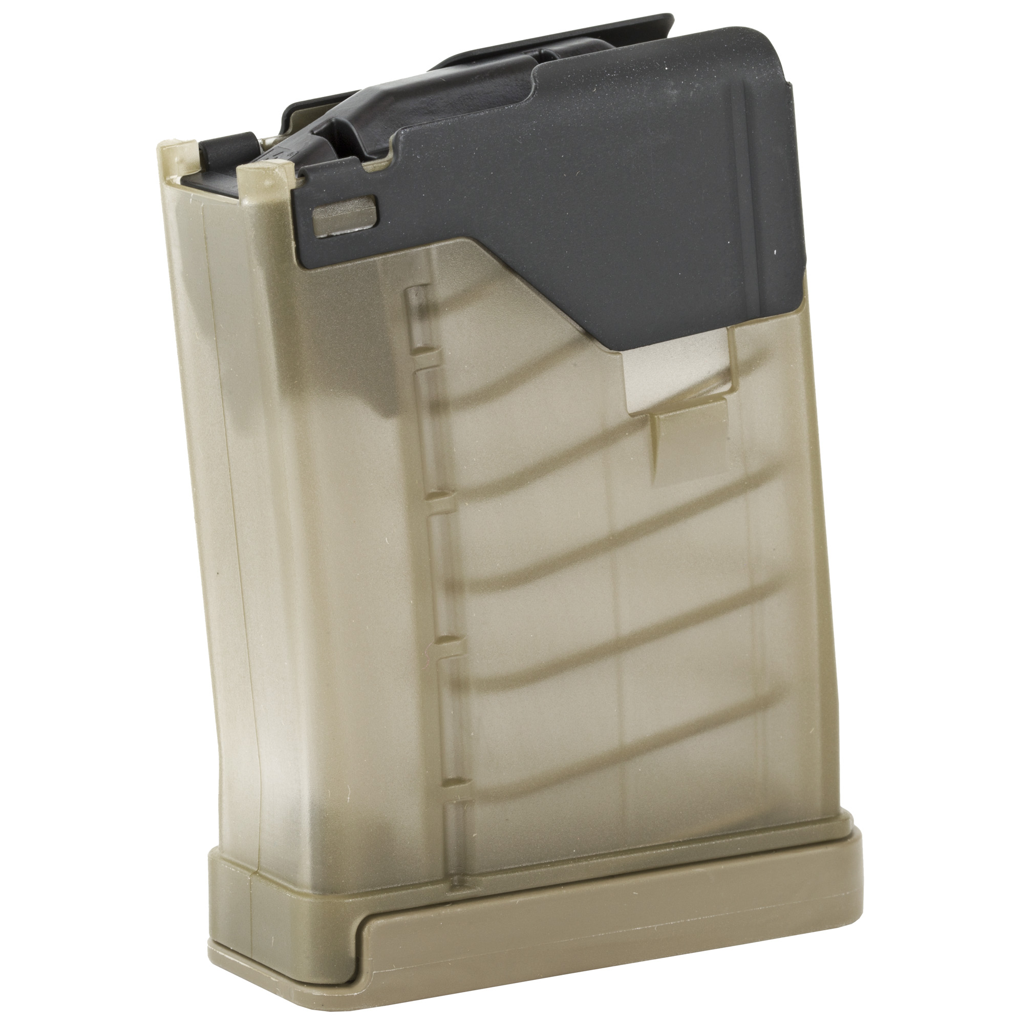 Lancer AR-15 L5 Advanced Warfighter 5.56 NATO Magazine 10rd – Translucent Dark Earth