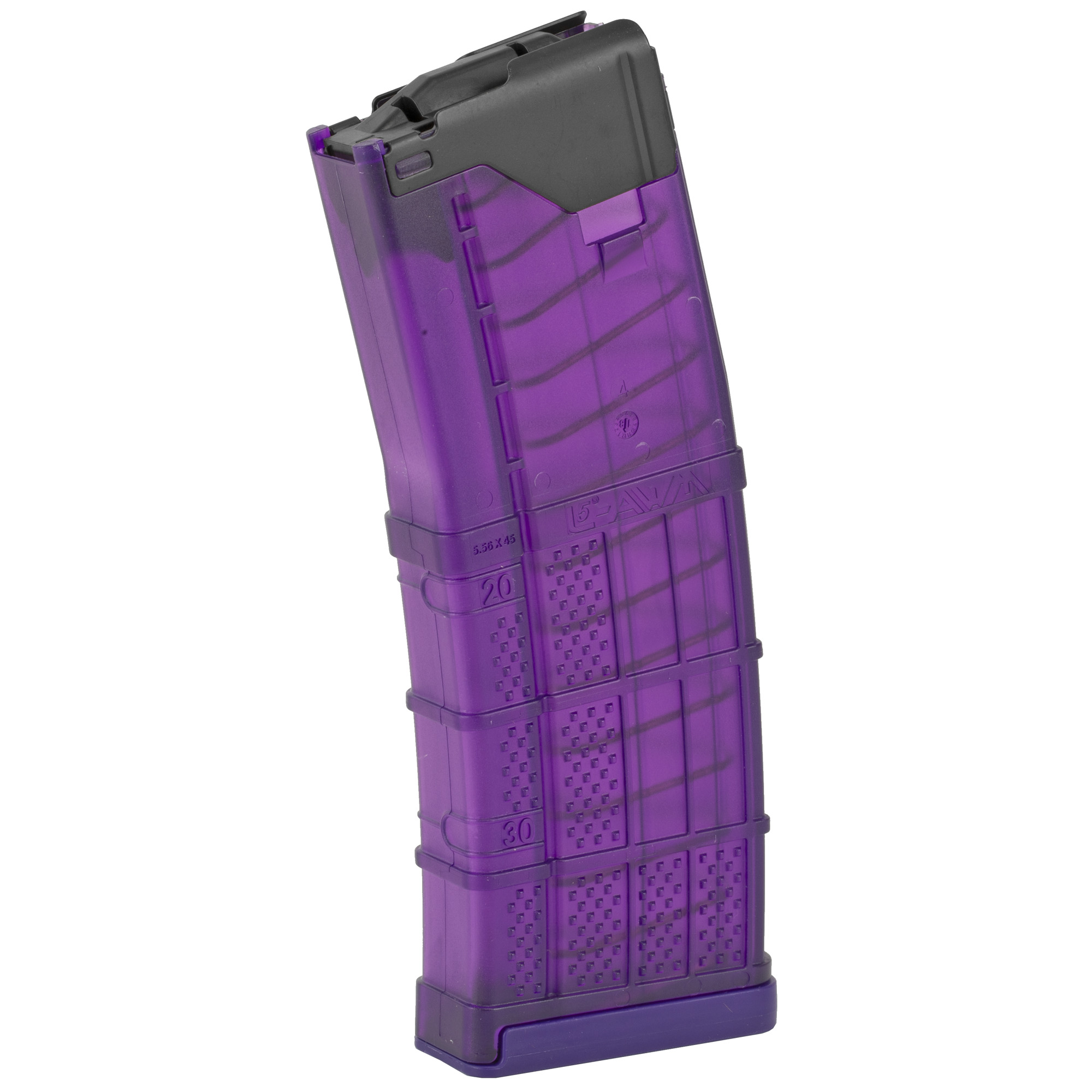 Lancer AR-15 L5 Advanced Warfighter 5.56 NATO Magazine 30rd – Purple