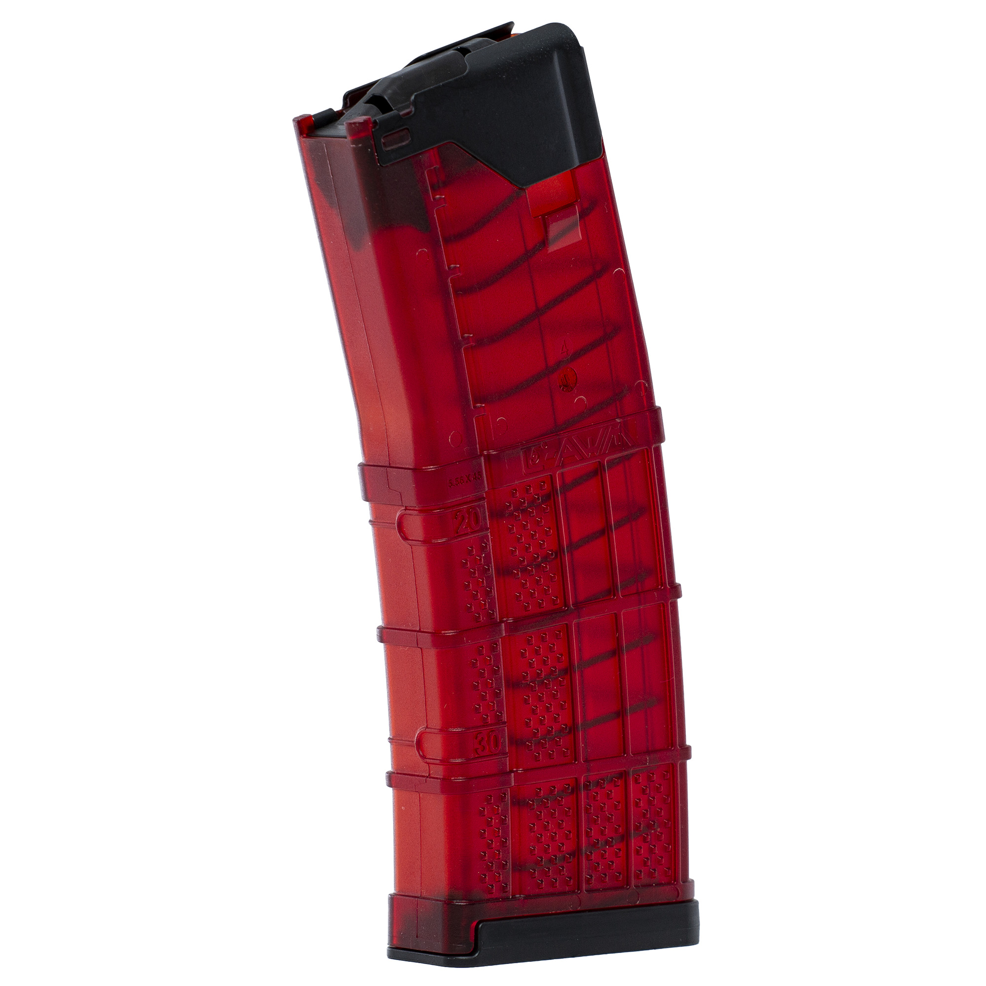 Lancer AR-15 L5 Advanced Warfighter 5.56 NATO Magazine 30rd – Red