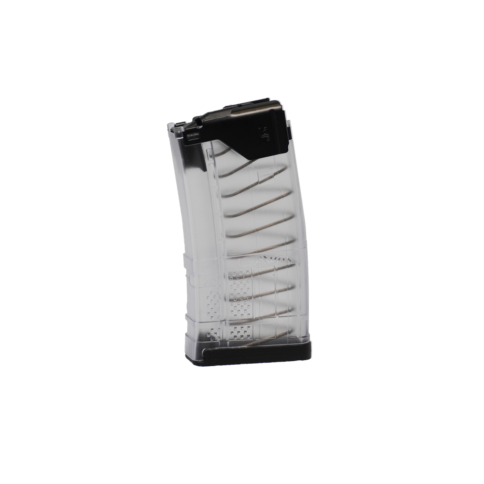 Lancer AR-15 L5AWM Gen 2 5.56 NATO Magazine 20rd – Clear