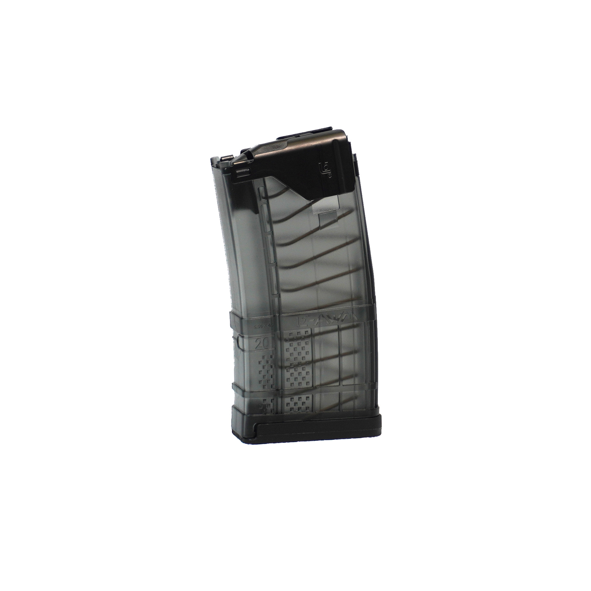 Lancer AR-15 L5AWM Gen 2 5.56 NATO Magazine 20rd – Translucent Smoke