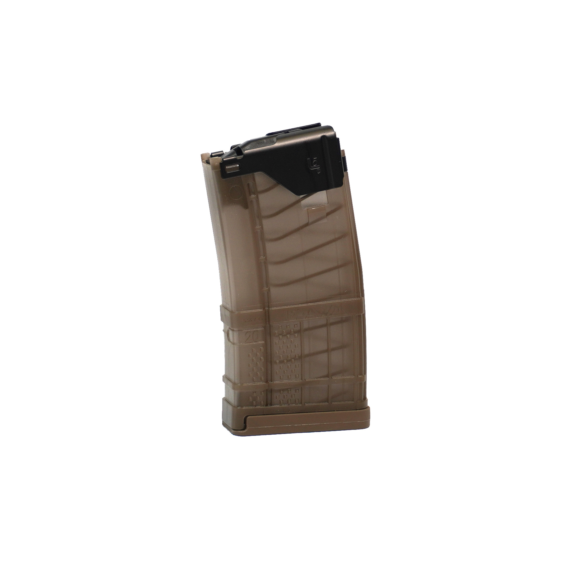 Lancer AR-15 L5AWM Gen 2 5.56 NATO Magazine 20rd – Translucent Dark Earth