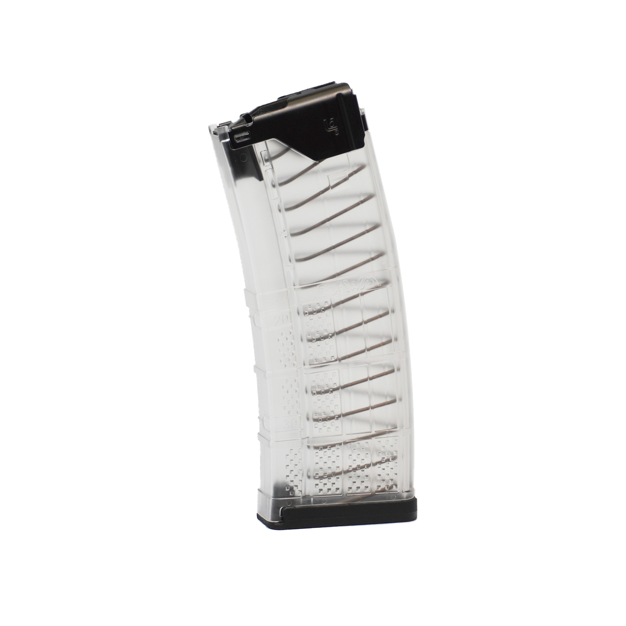 Lancer AR-15 L5AWM Gen 2 5.56 NATO Magazine 30rd – Translucent Clear