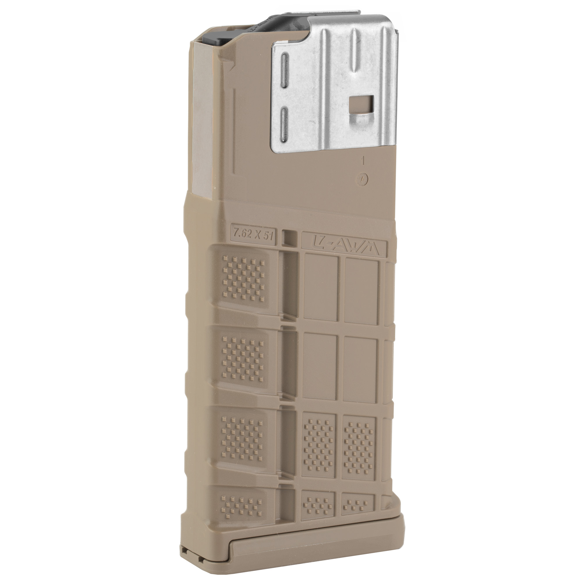 Lancer AR-15 L7 Advanced Warfighter 308 Winchester Magazine 25rd – Flat Dark Earth