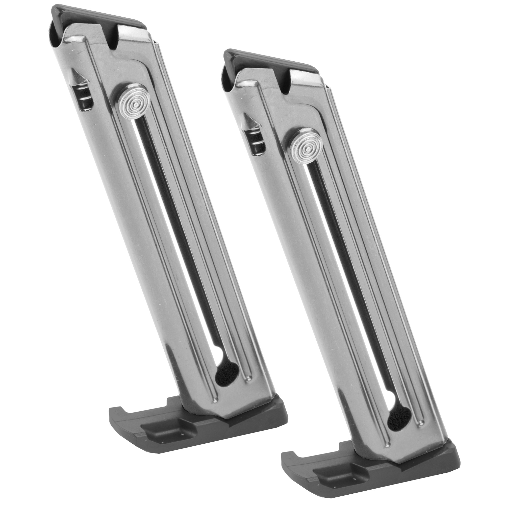 Ruger MK IV 22/45 22 LR Magazine 10rd – 2 Pack – E-Nickel