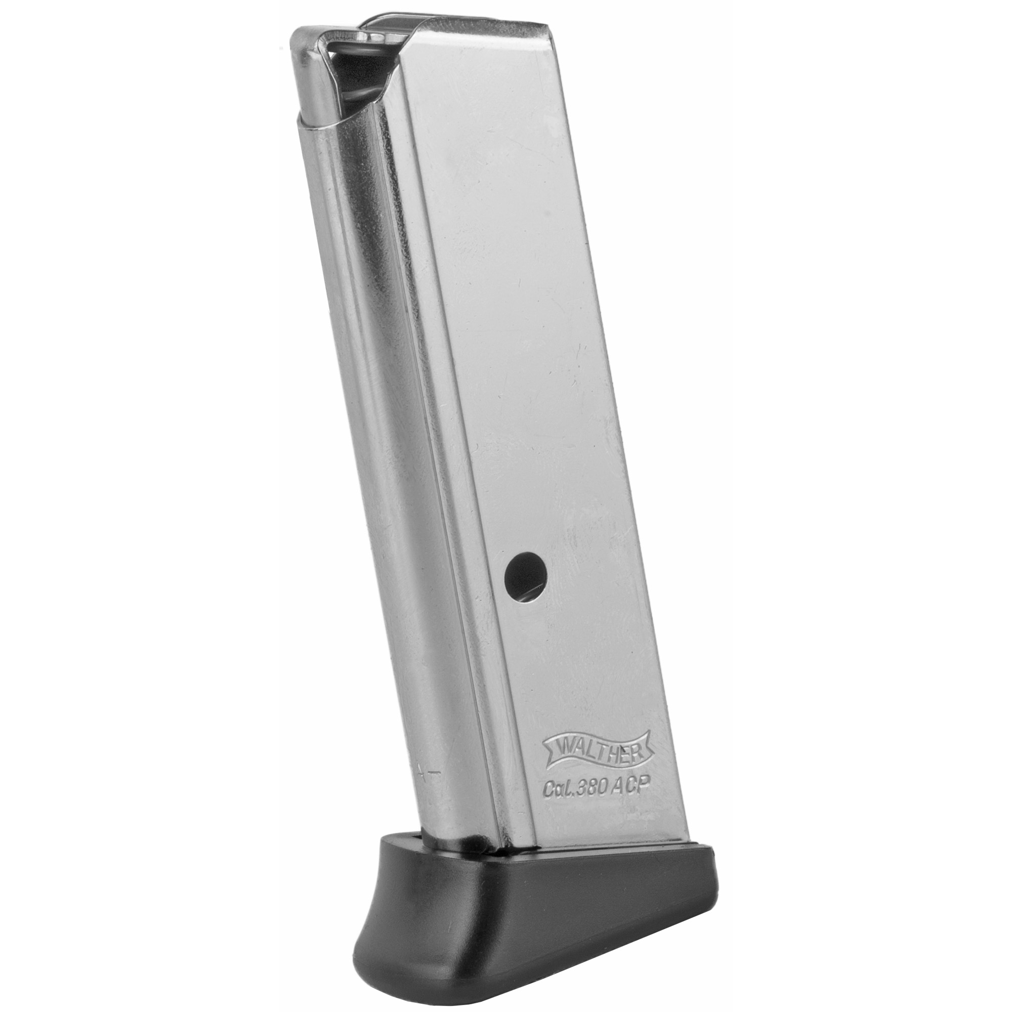 Walther PPK 380 ACP Magazine 6 Rounds - Silver