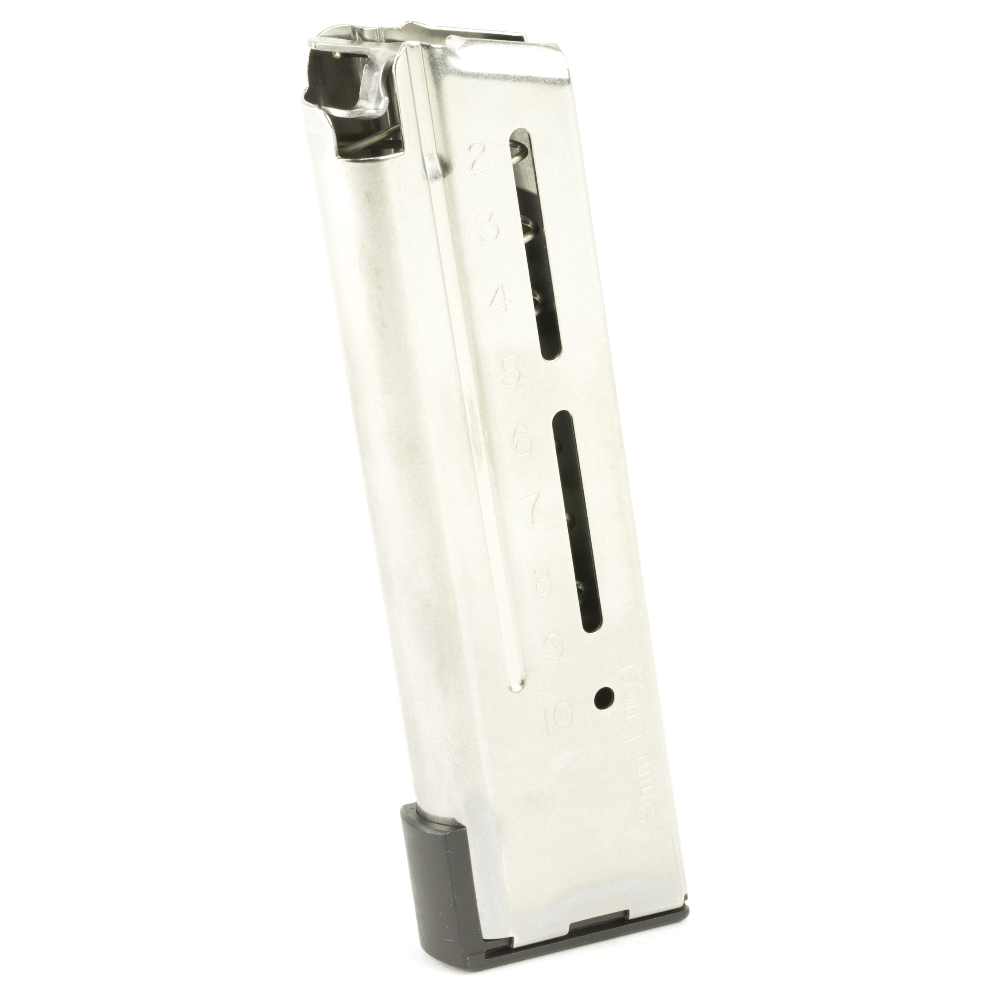 Wilson Combat 1911 Compact Elite Tactical Magazine 9mm 10rd – Silver