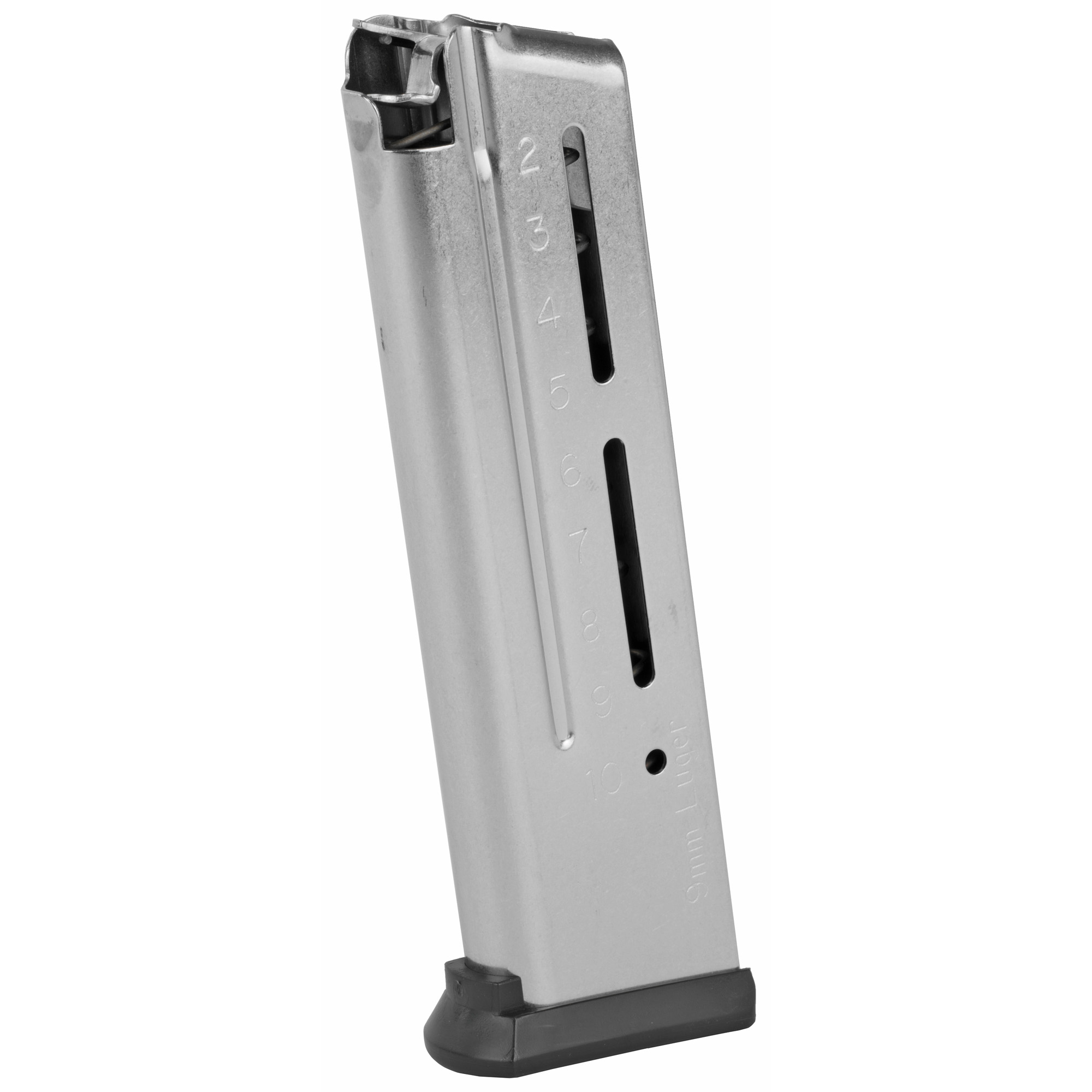 Wilson Combat 1911 Elite Tactical Magazine 9mm 10rd – Silver