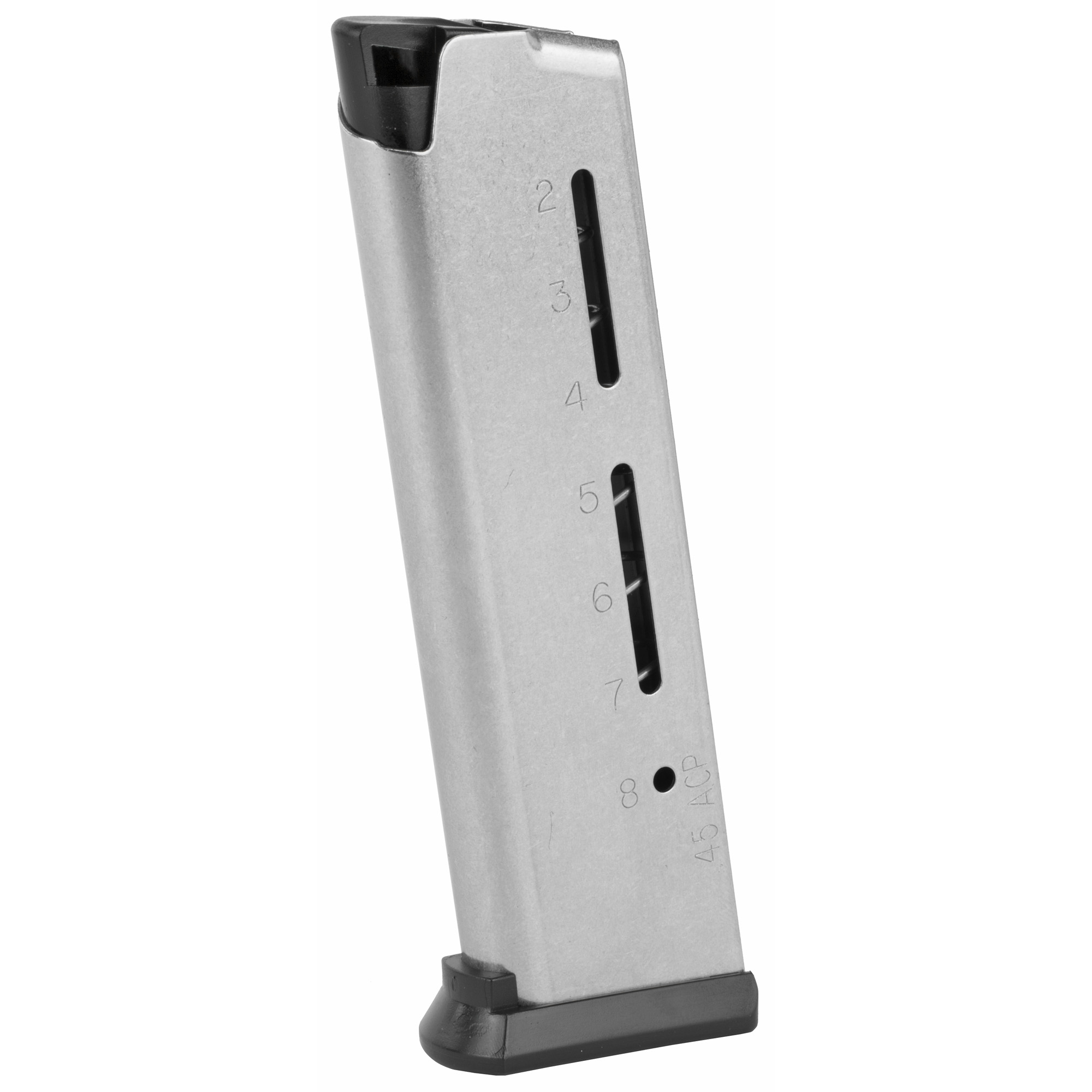 Wilson Combat 1911 Elite Tactical Magazine 45 ACP 8rd – Silver