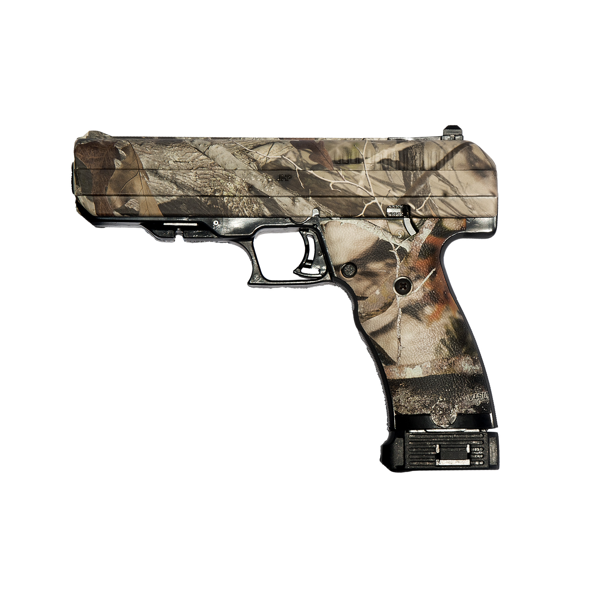 Hi-Point 45ACP/P Striker Fired 4.5″ 45 ACP 9rd 3 Dot – Woodland Camo