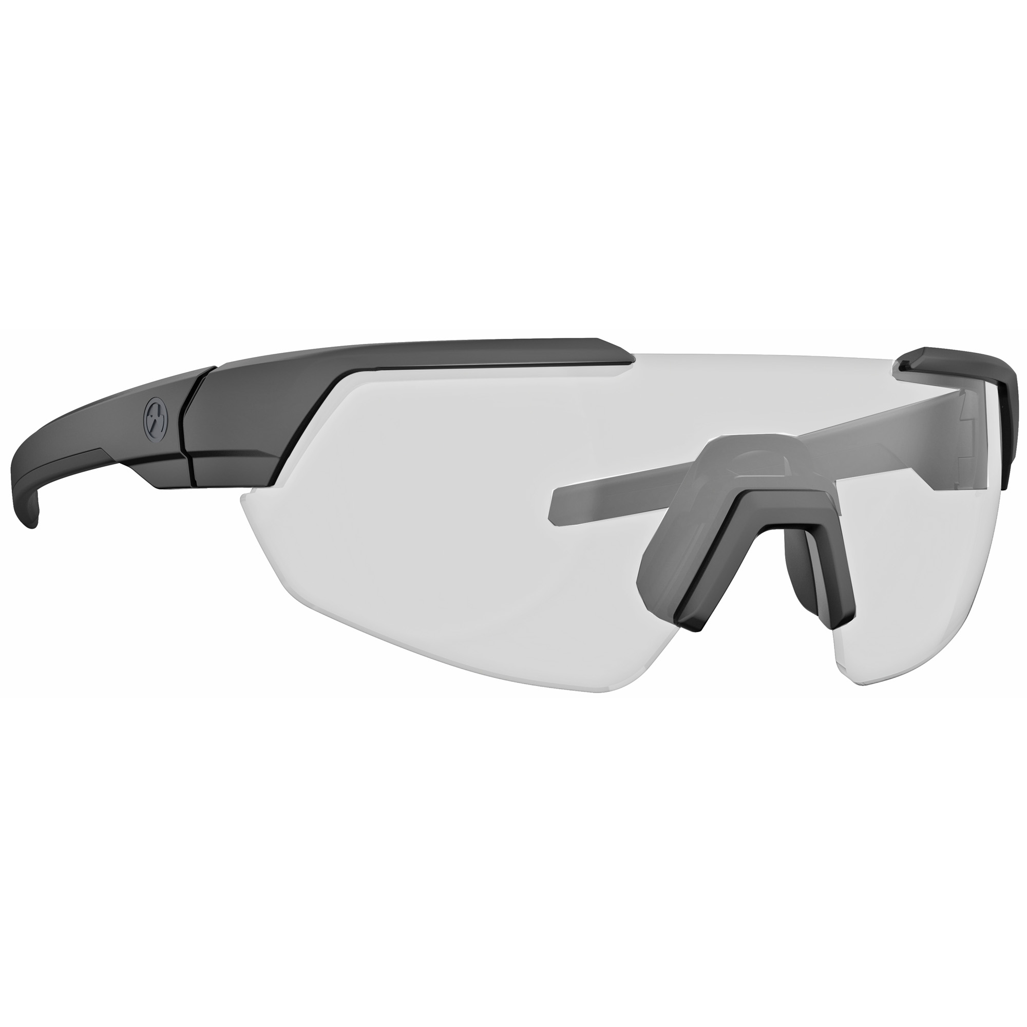 Magpul Defiant Eyewear Non-Polarized – Matte Black Frame – Clear Lens with No Mirror