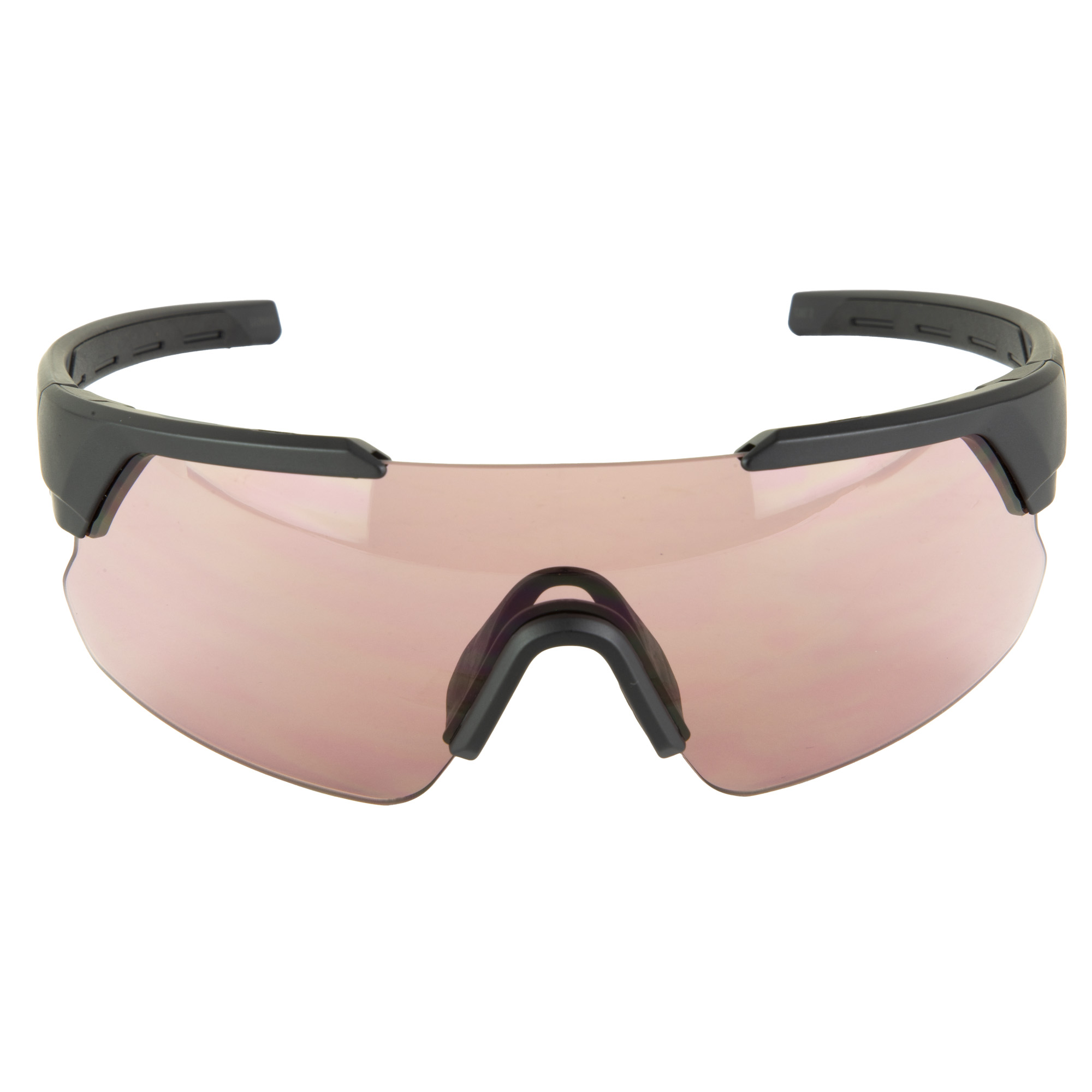 Magpul Defiant Eyewear Non-Polarized – Matte Black Frame – Rose Lens with No Mirror