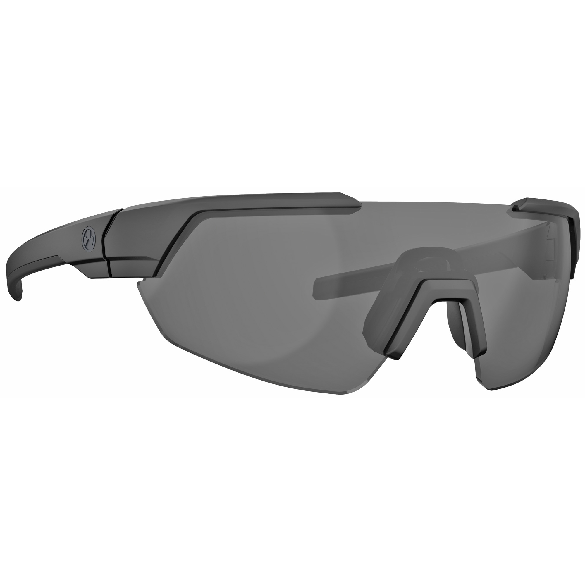 Magpul Defiant Eyewear Polarized – Matte Black Frame – Gray Lens with No Mirror