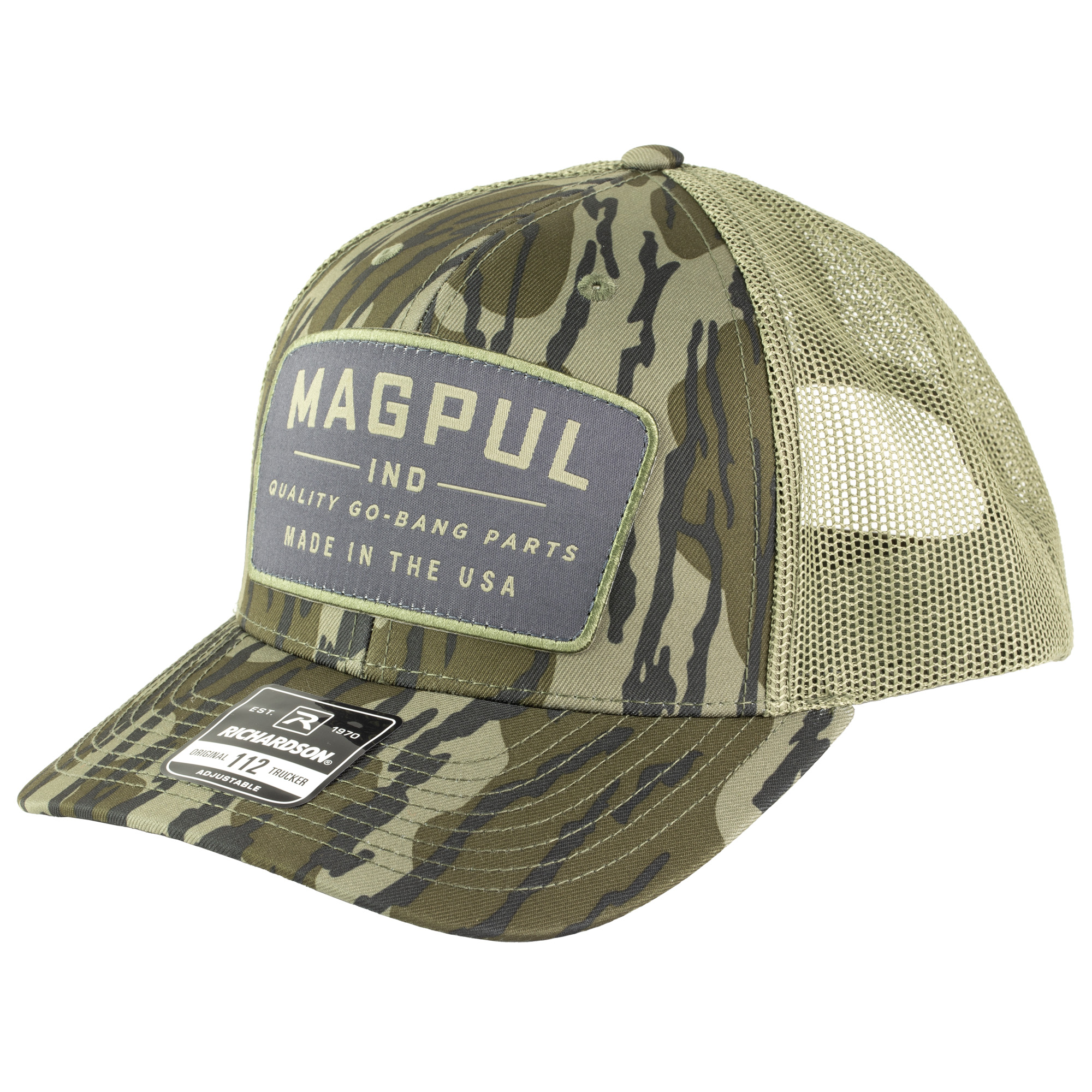 Magpul Go Bang Trucker Cotton, Polyester Cap One Size Most – Camo