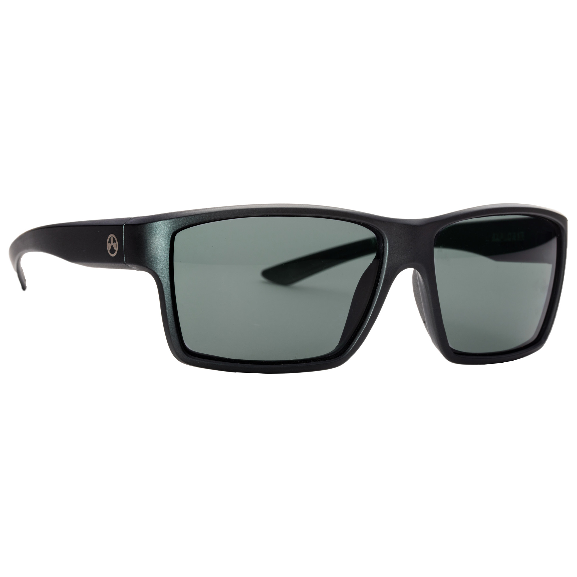 Magpul Explorer Eyewear Polarized – Matte Black Frame – Gray-Green Lens with No Mirror