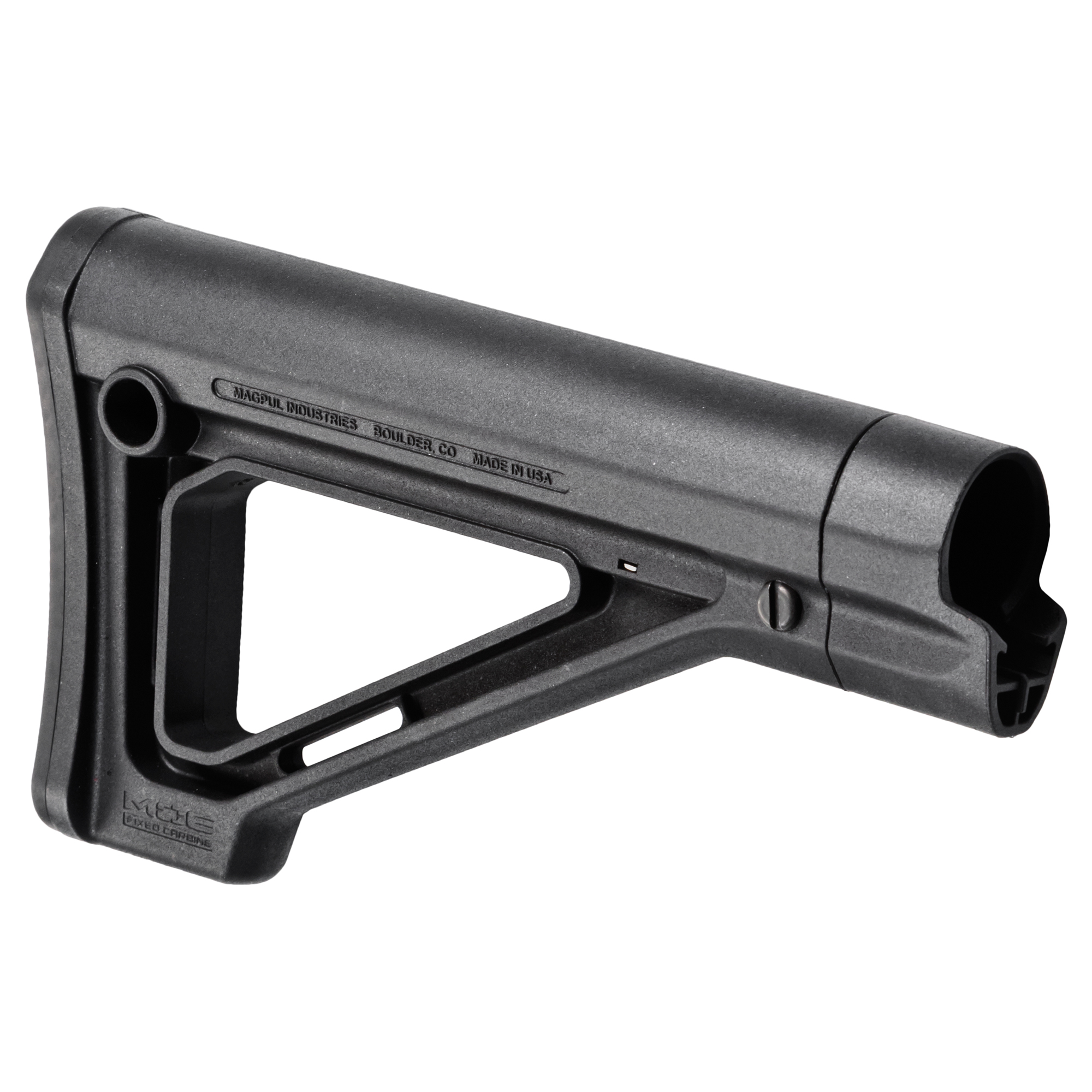 Magpul MOE Fixed Carbine Stock – Mil-Spec – Black