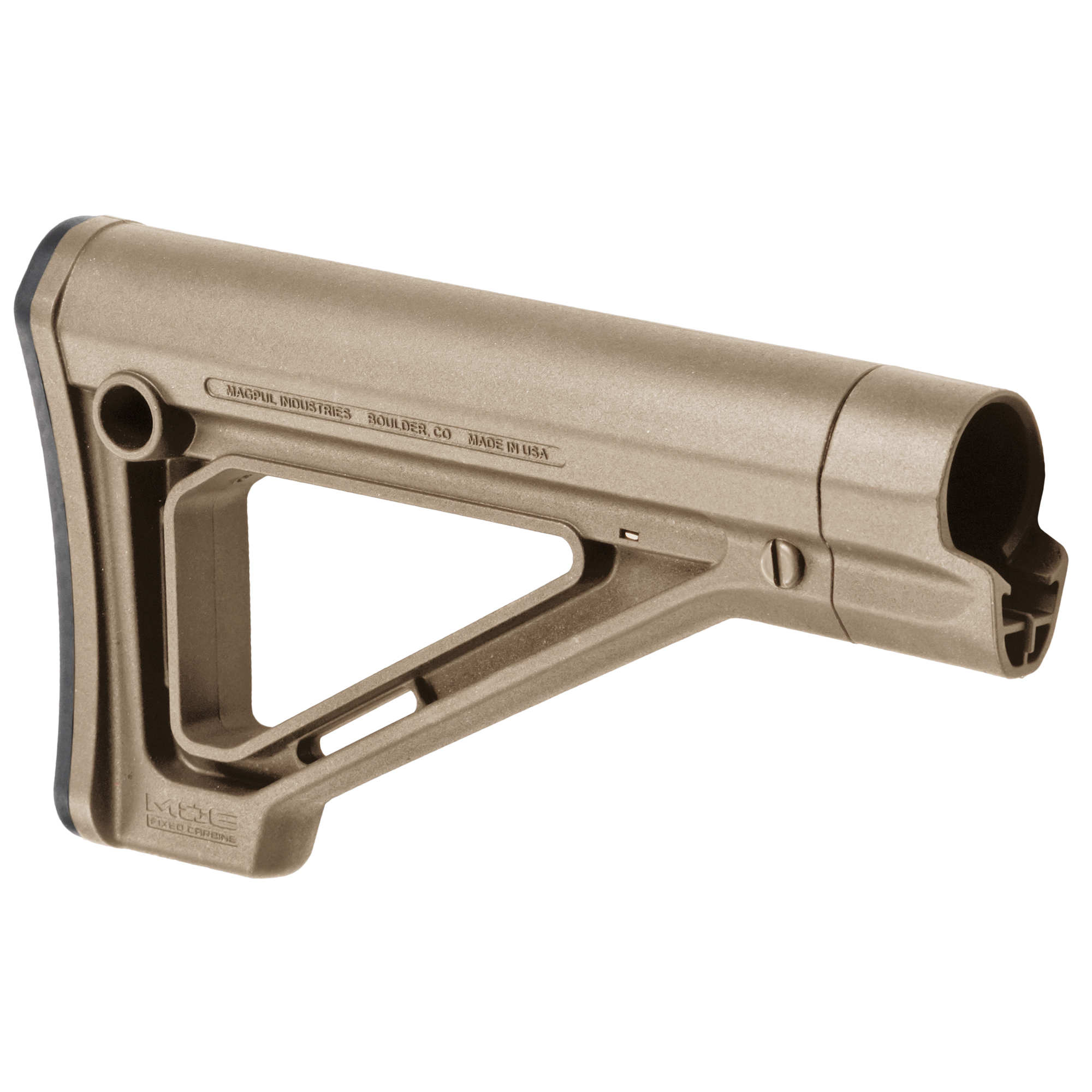 Magpul MOE Fixed Carbine Stock – Mil-Spec – FDE