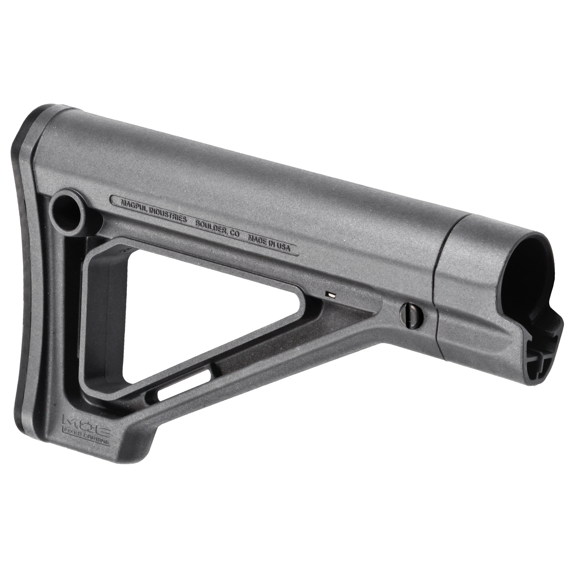 Magpul MOE Fixed Carbine Stock – Mil-Spec – Gray