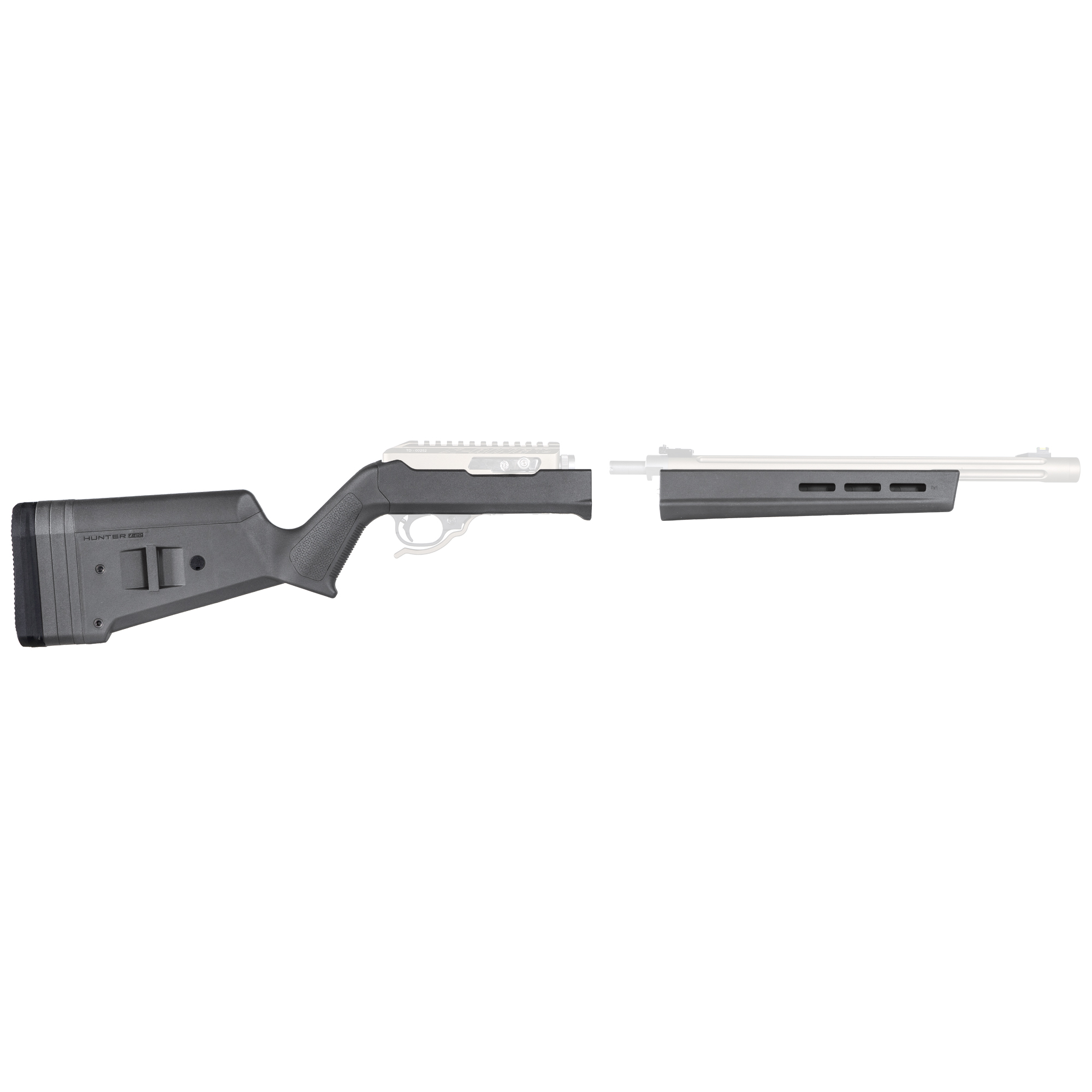 Magpul Hunter X-22 Takedown Stock – Ruger 10/22 Takedown – Gray