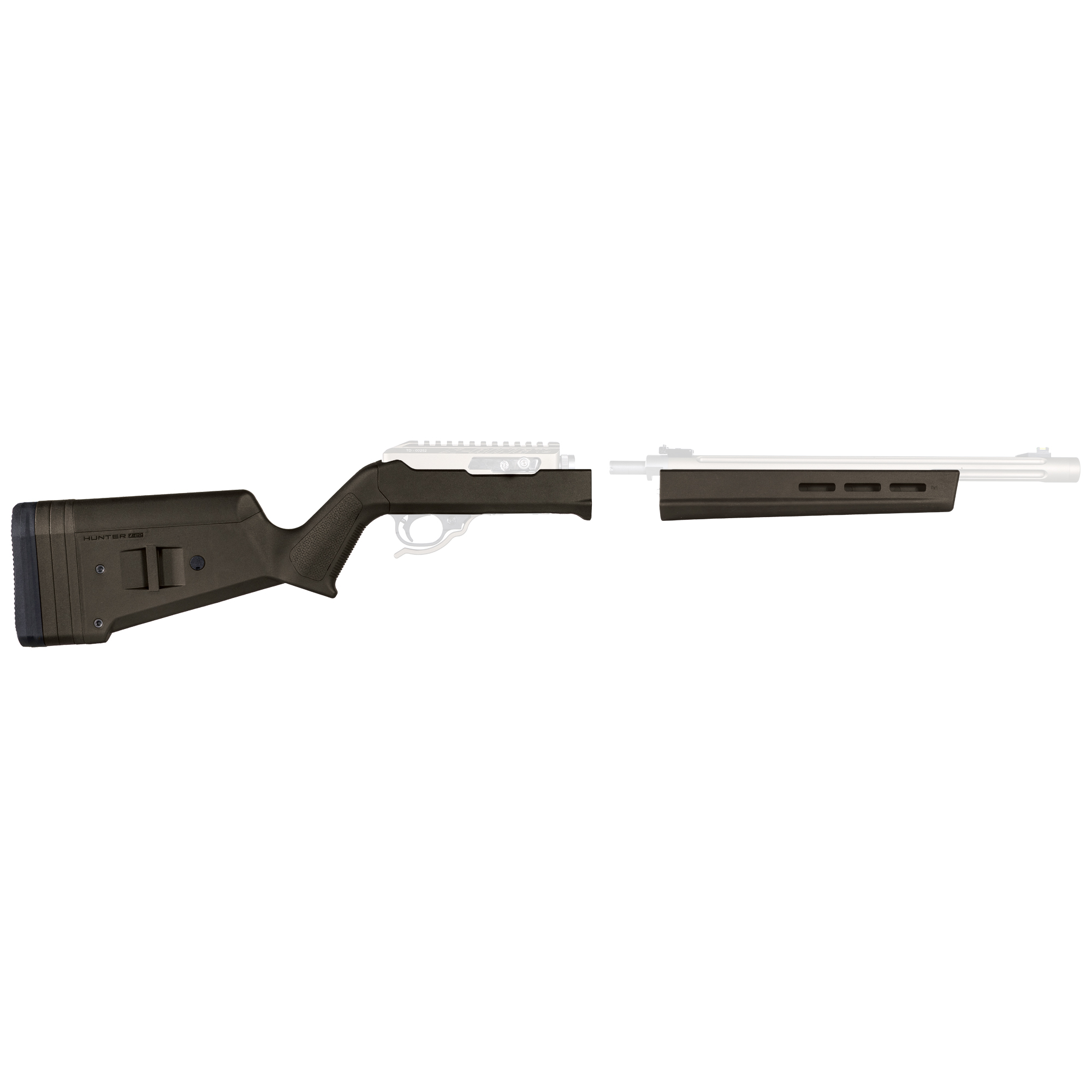 Magpul Hunter X-22 Takedown Stock – Ruger 10/22 Takedown – OD Green