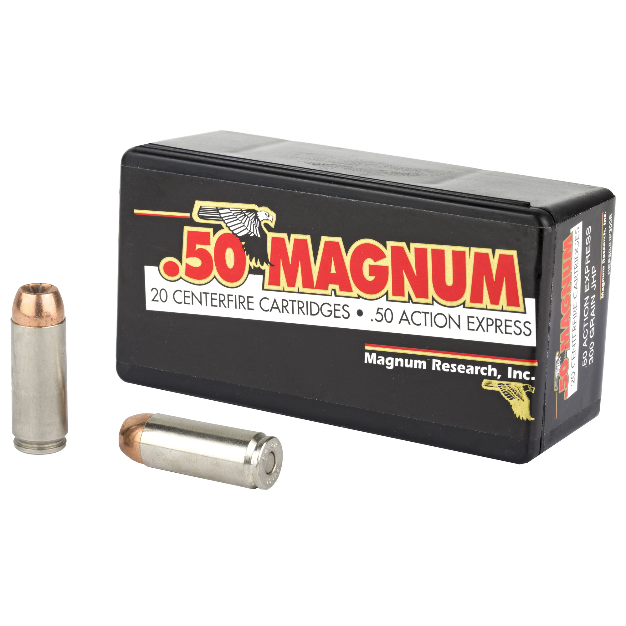 Magnum Research Blount 50 Action Express 300gr Jacketed Hollow Point – 20rd