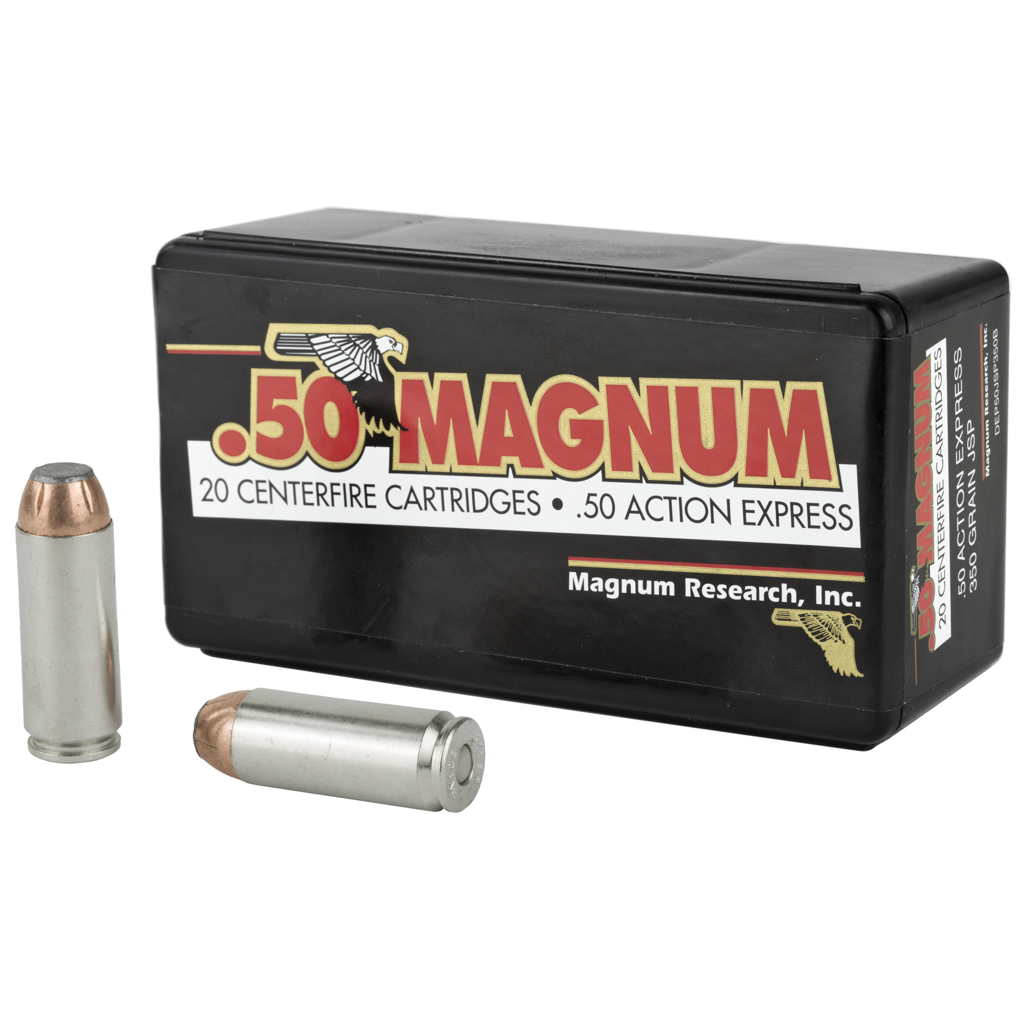 Magnum Research Blount 50 Action Express 350gr Jacketed Soft Point – 20rd