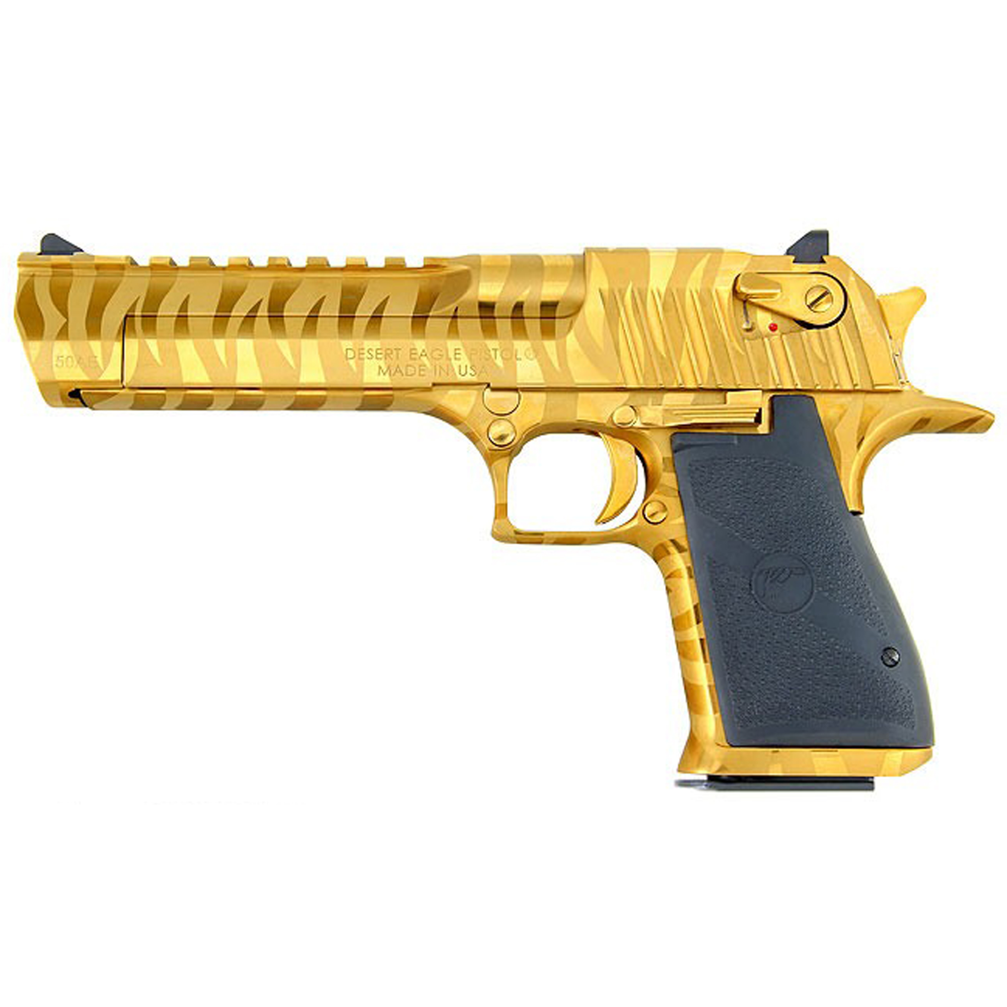 Magnum Research MK19 Desert Eagle 6″ 44 Magnum 8rd – Gold, Tiger Stripe