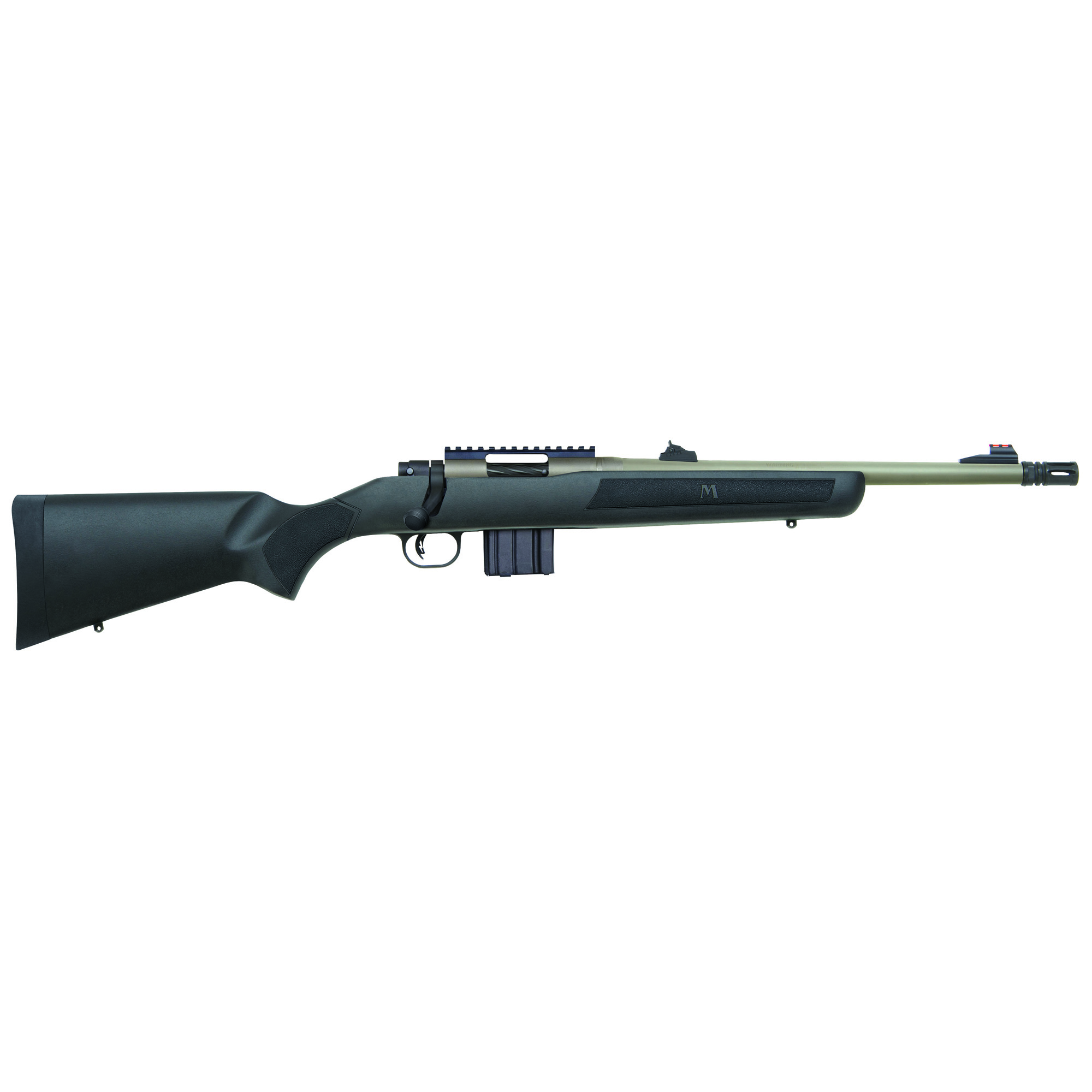 Mossberg MVP Patrol 16.25″ 300 Blackout 10rd Fiber Optic – Black, Tungsten