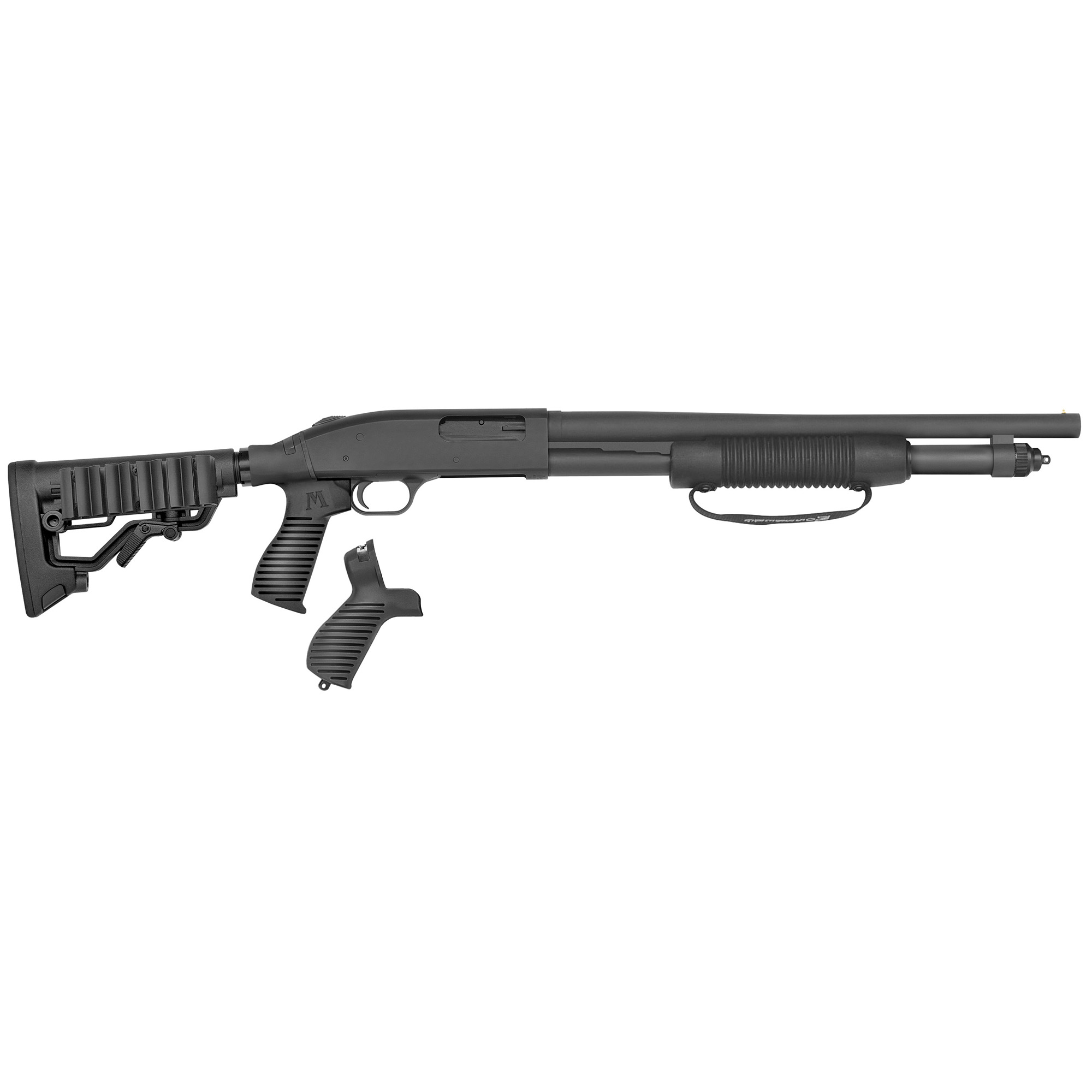 Mossberg 590 Tactical 18.5″ 12 Gauge 3″ 6rd Bead – Blue