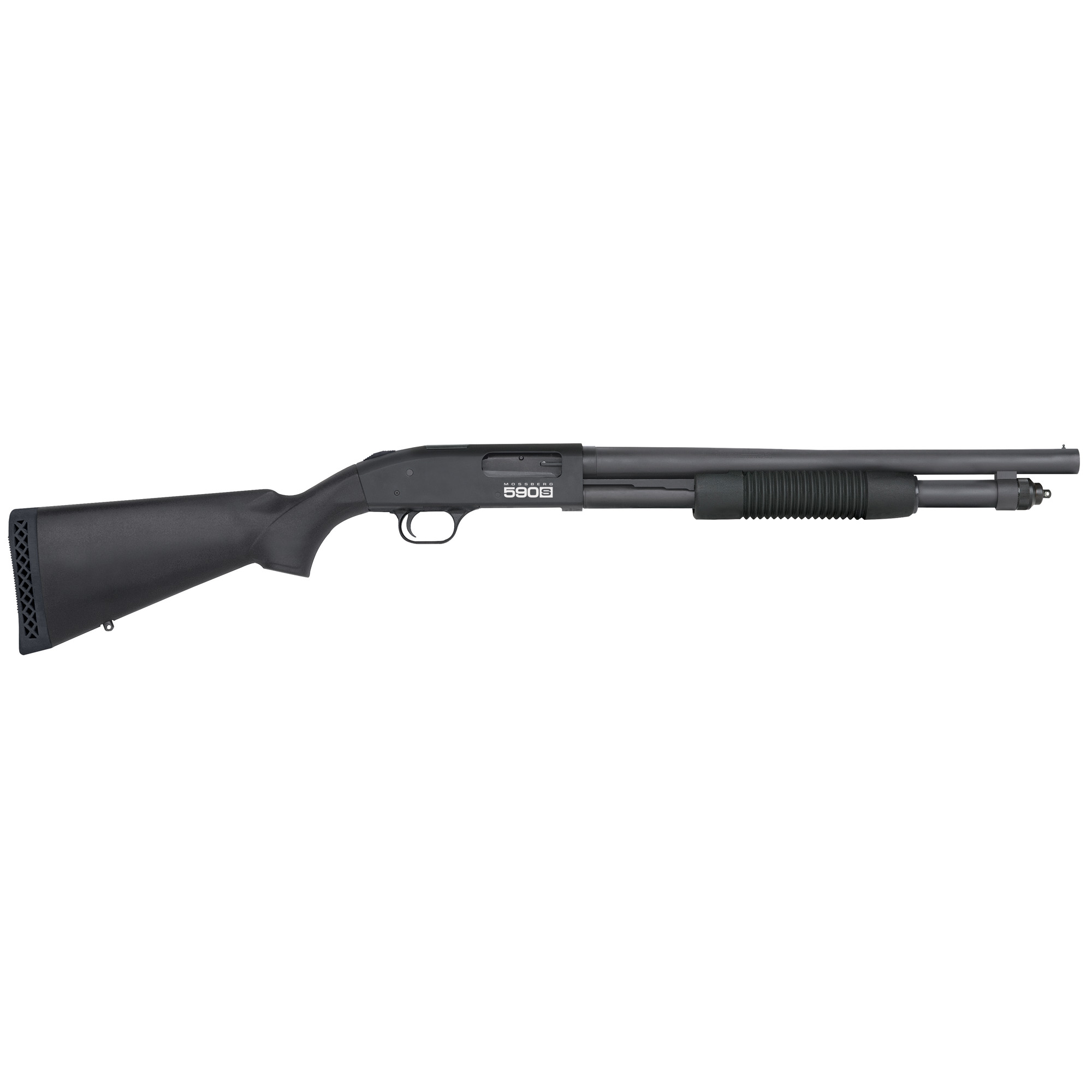 Mossberg 590S Optic Ready 18.5″ 12 Gauge 3″ 9rd Bead – Blue