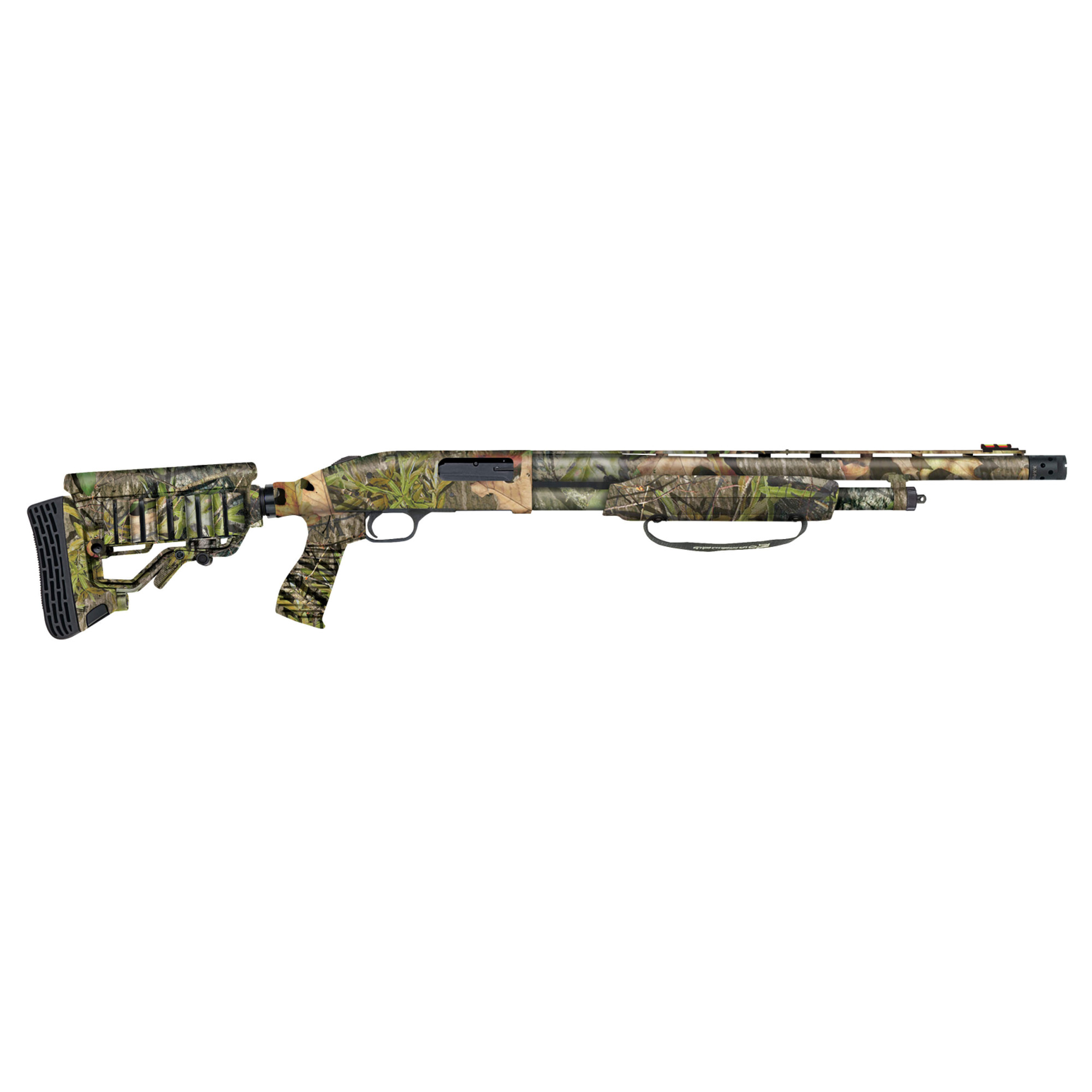 Mossberg 500 20″ 12 Gauge 3″ 5rd Adjustable Fiber Optic – Mossy Oak Obsession